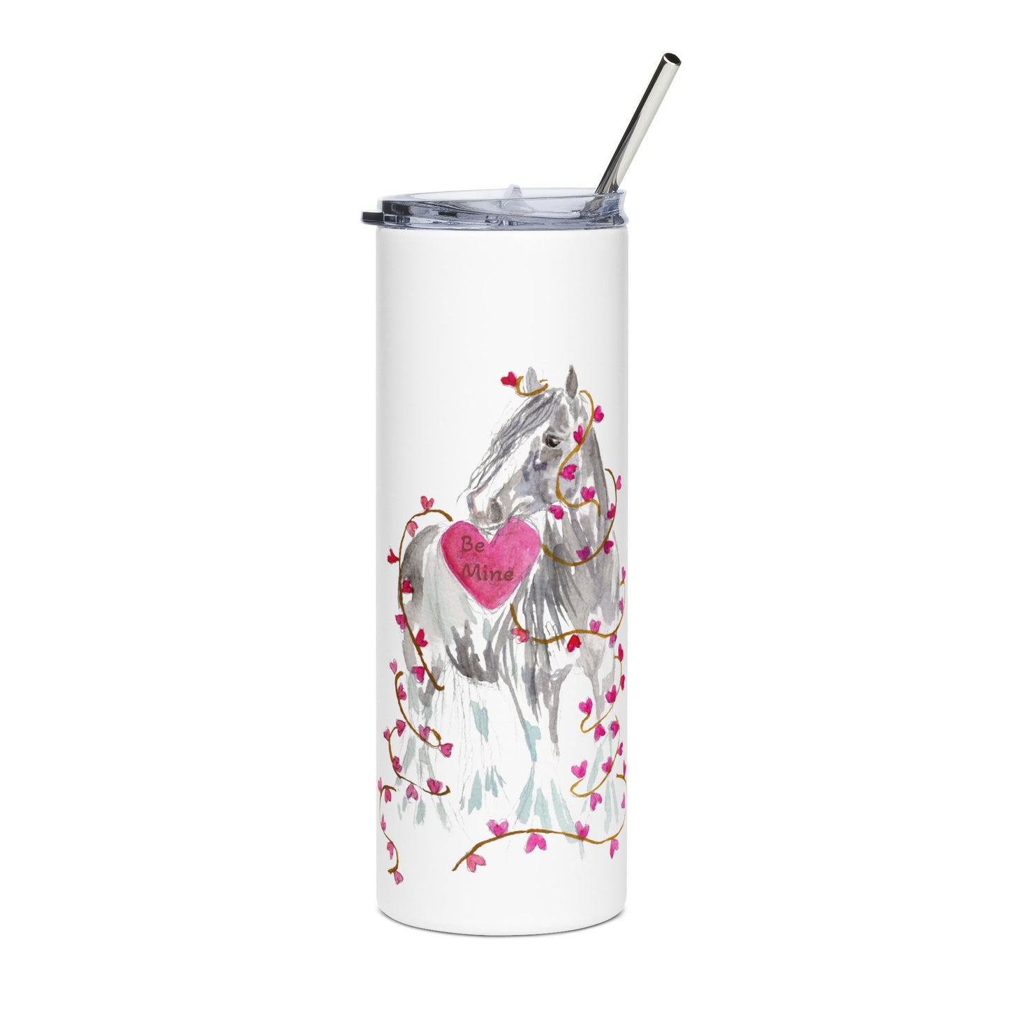 Gypsy Love- Gypsy Vanner- Tumbler