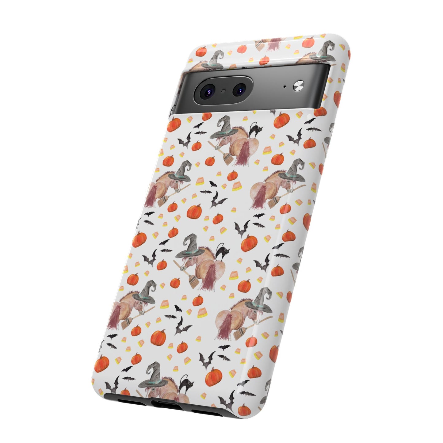 Adorable Little Witchy Ponies Print Tough Phone Case