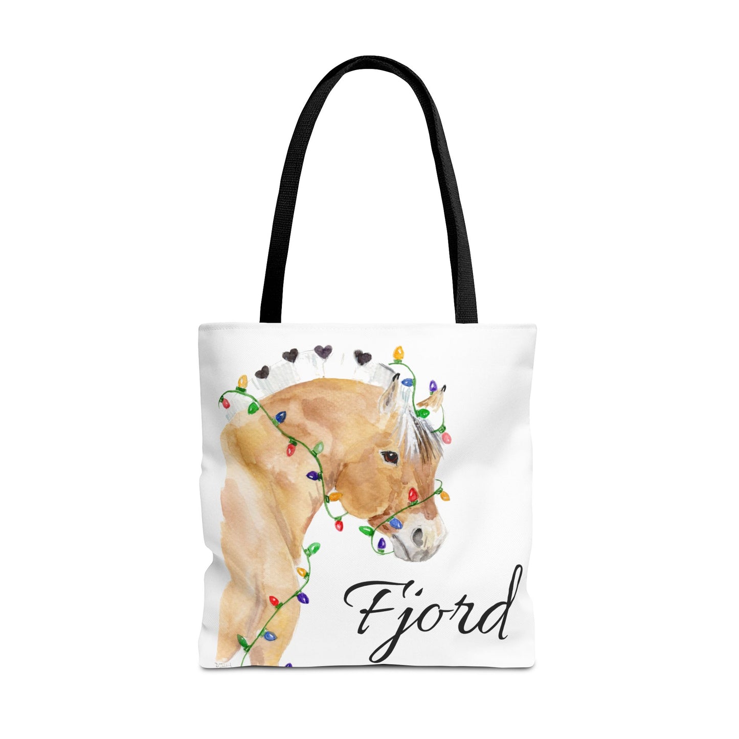 Lights and Love — Fjord Horse Tote Bag