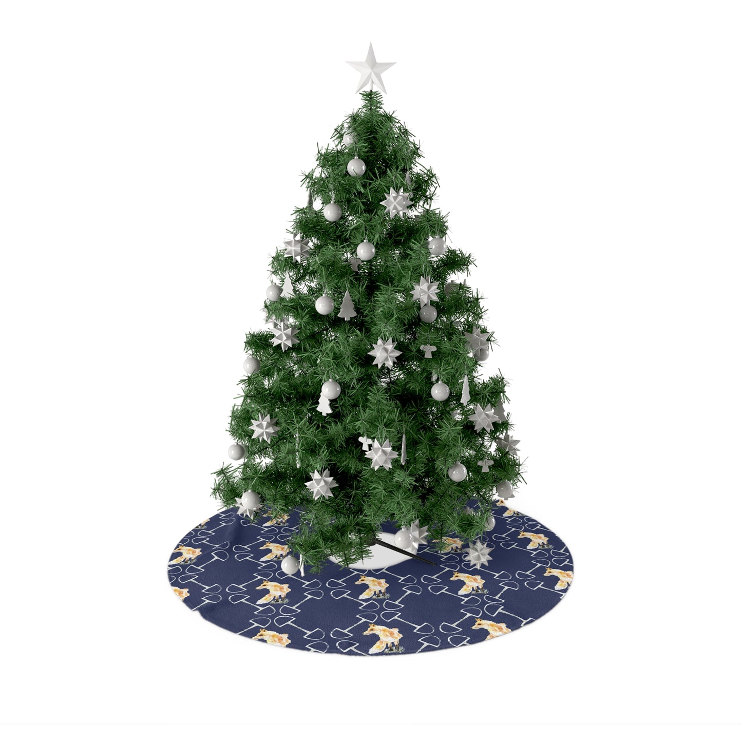 Spring Foxes - Christmas Tree Skirts