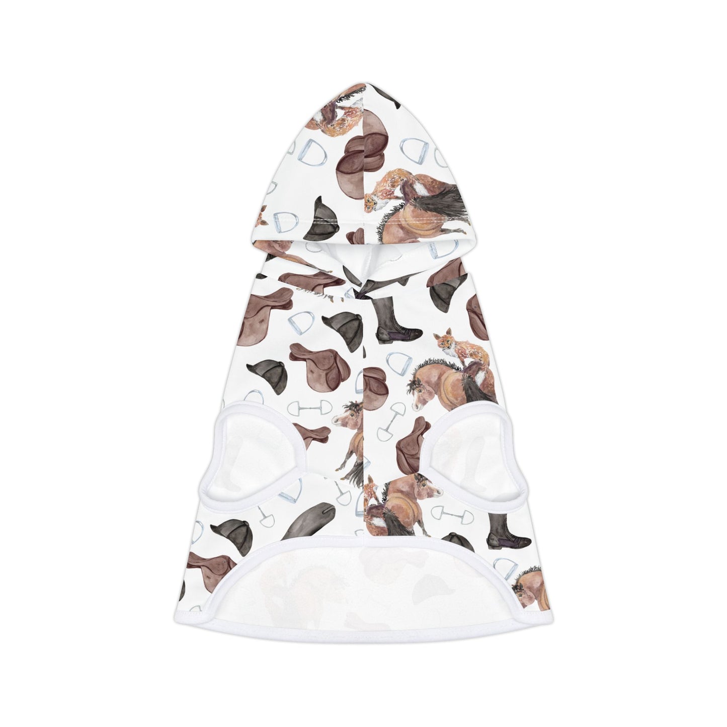 Adorable Fox and pony print Pet Hoodie