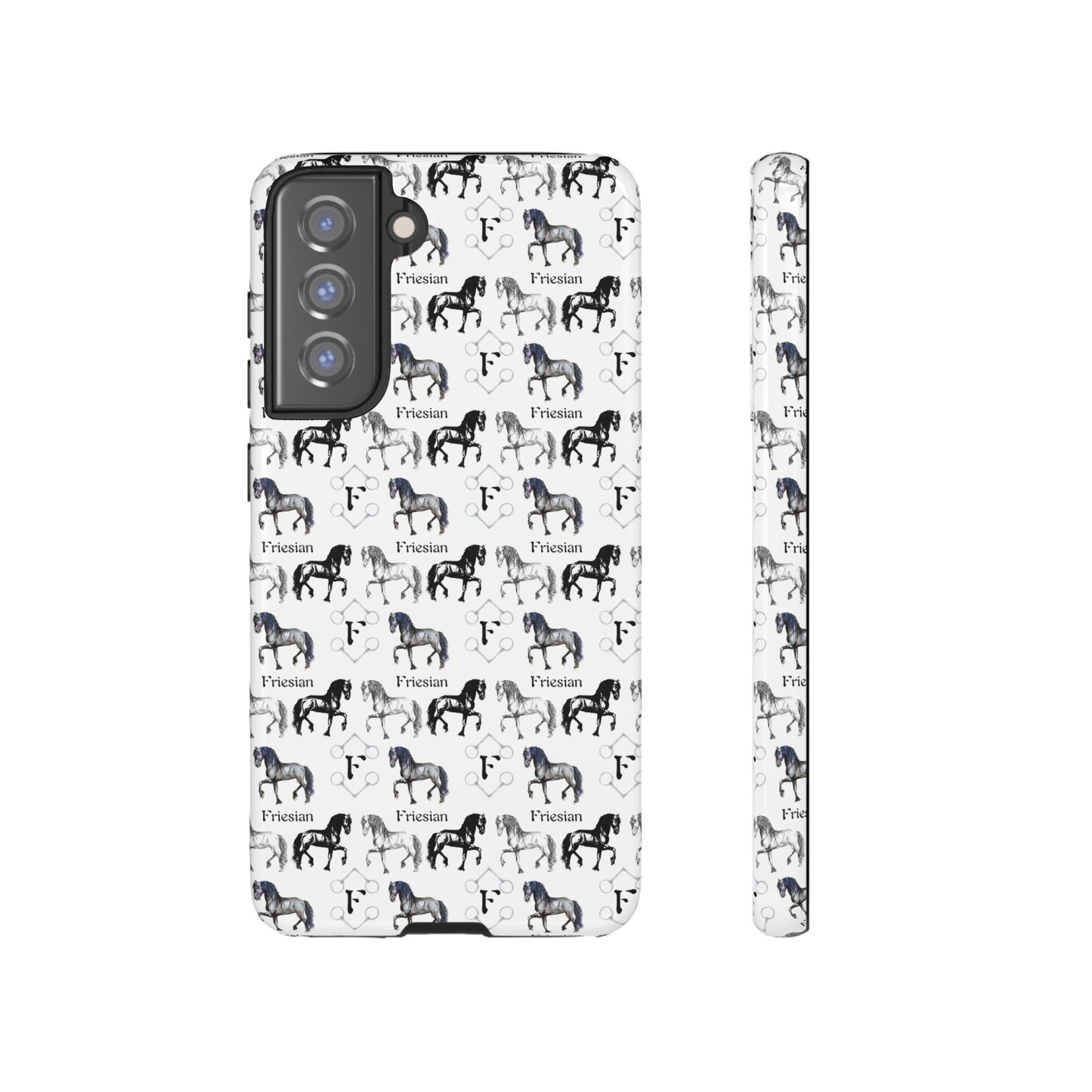 F is for Friesian Tough Phone Case