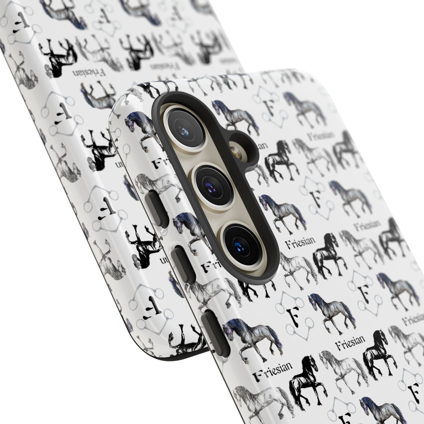 F is for Friesian Tough Phone Case