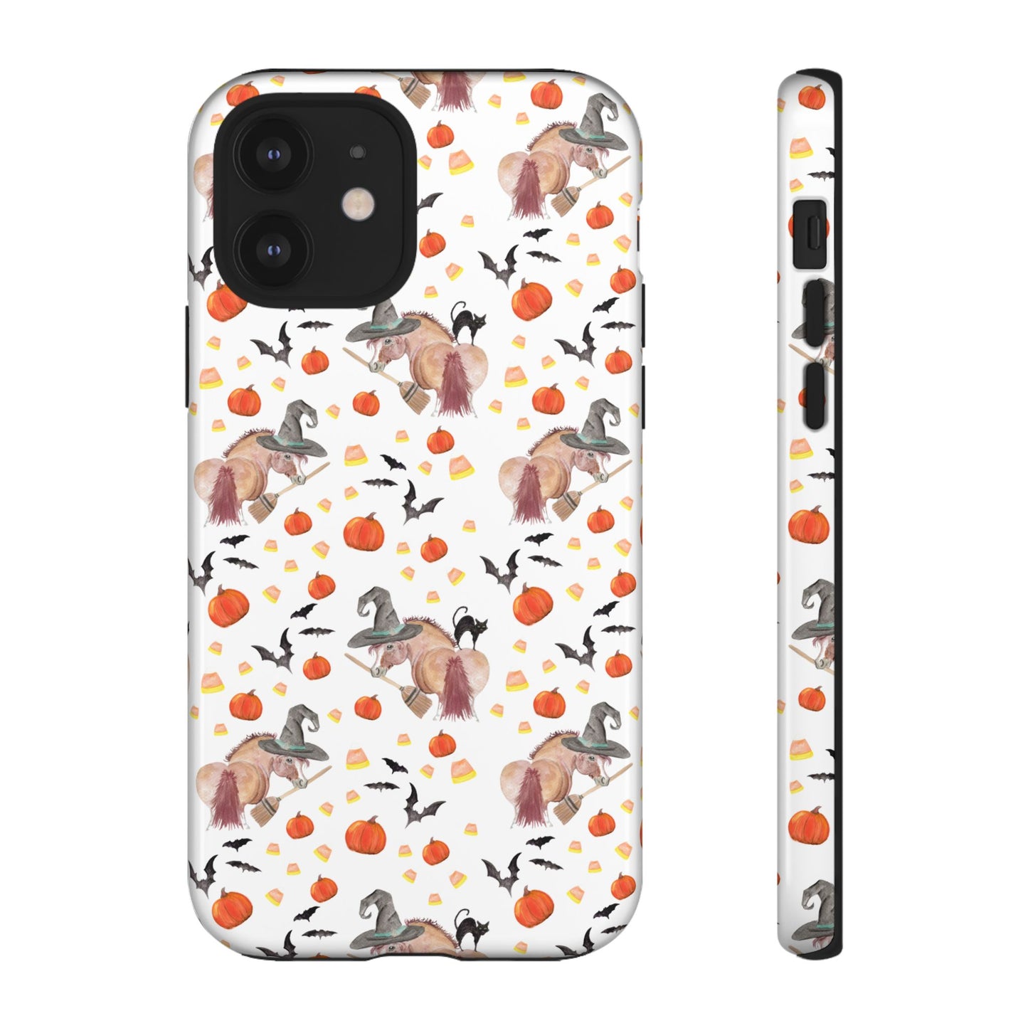 Adorable Little Witchy Ponies Print Tough Phone Case