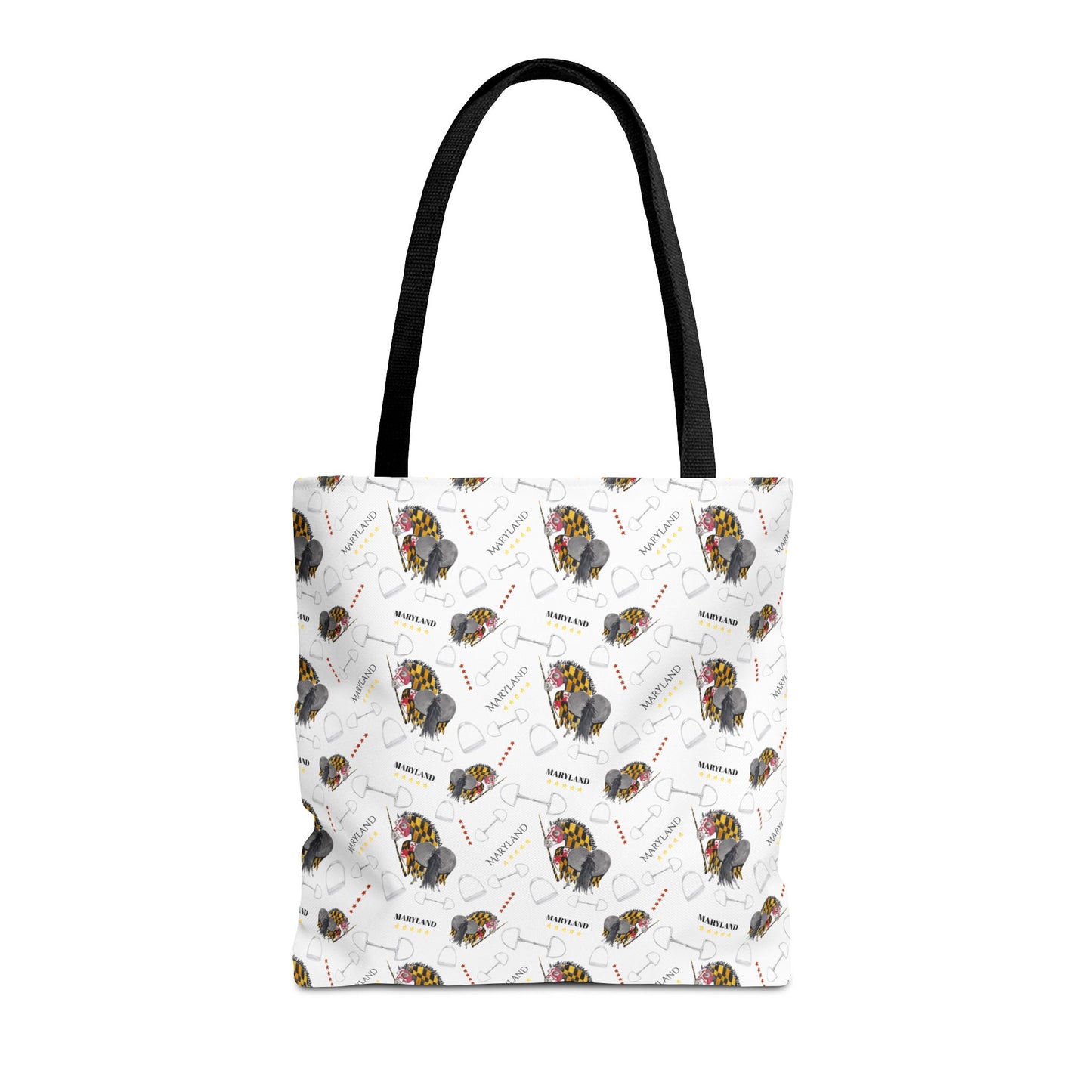 Adorable little Maryland 5 star Tote Bag - Whimsical Equestrian Design
