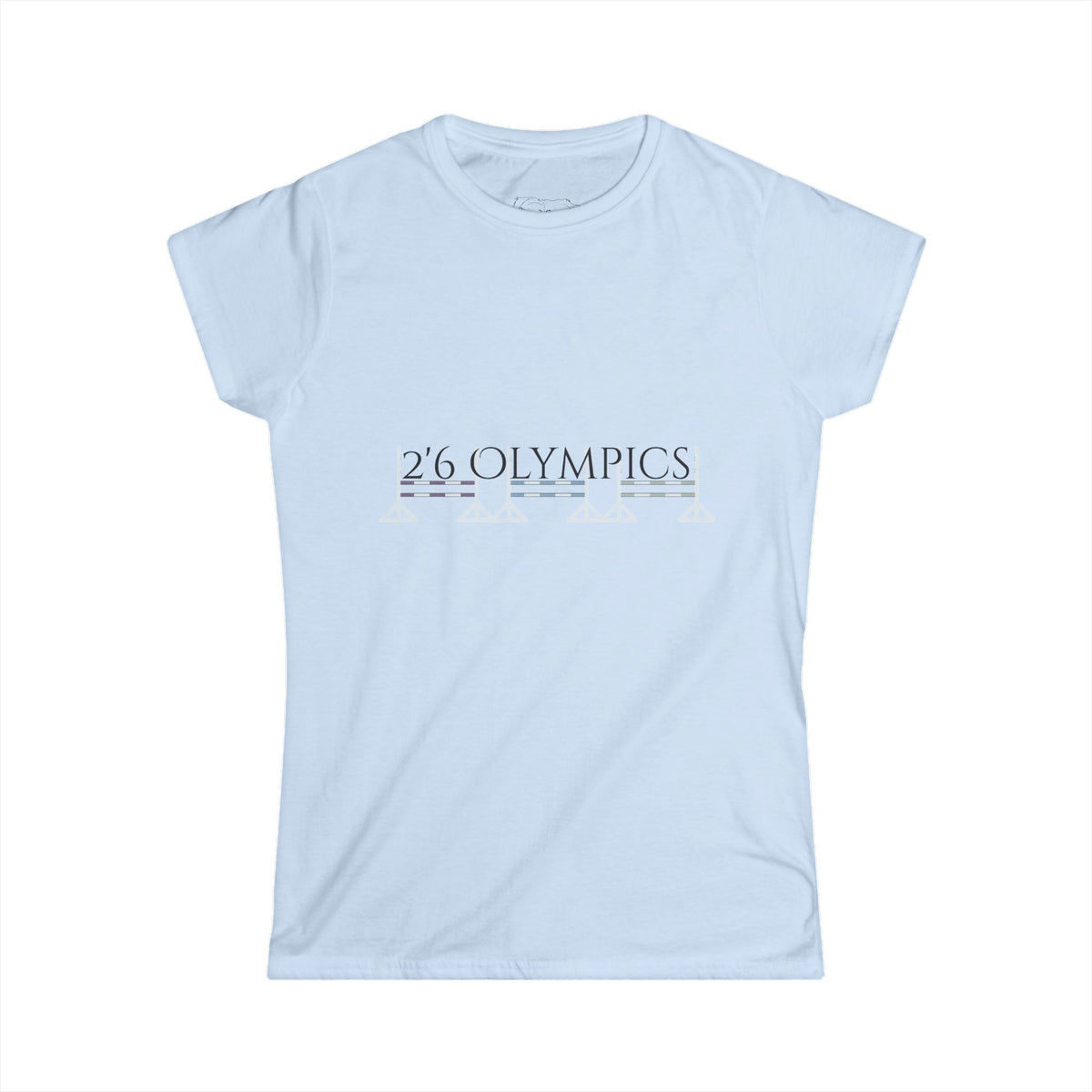 Women's Softstyle Tee- 2'6 olympics