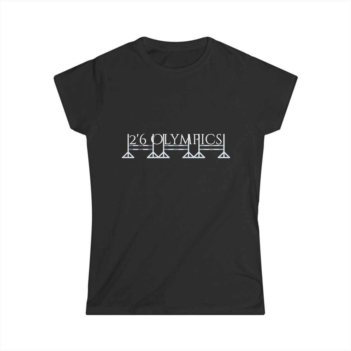 Women's Softstyle Tee- 2'6 olympics
