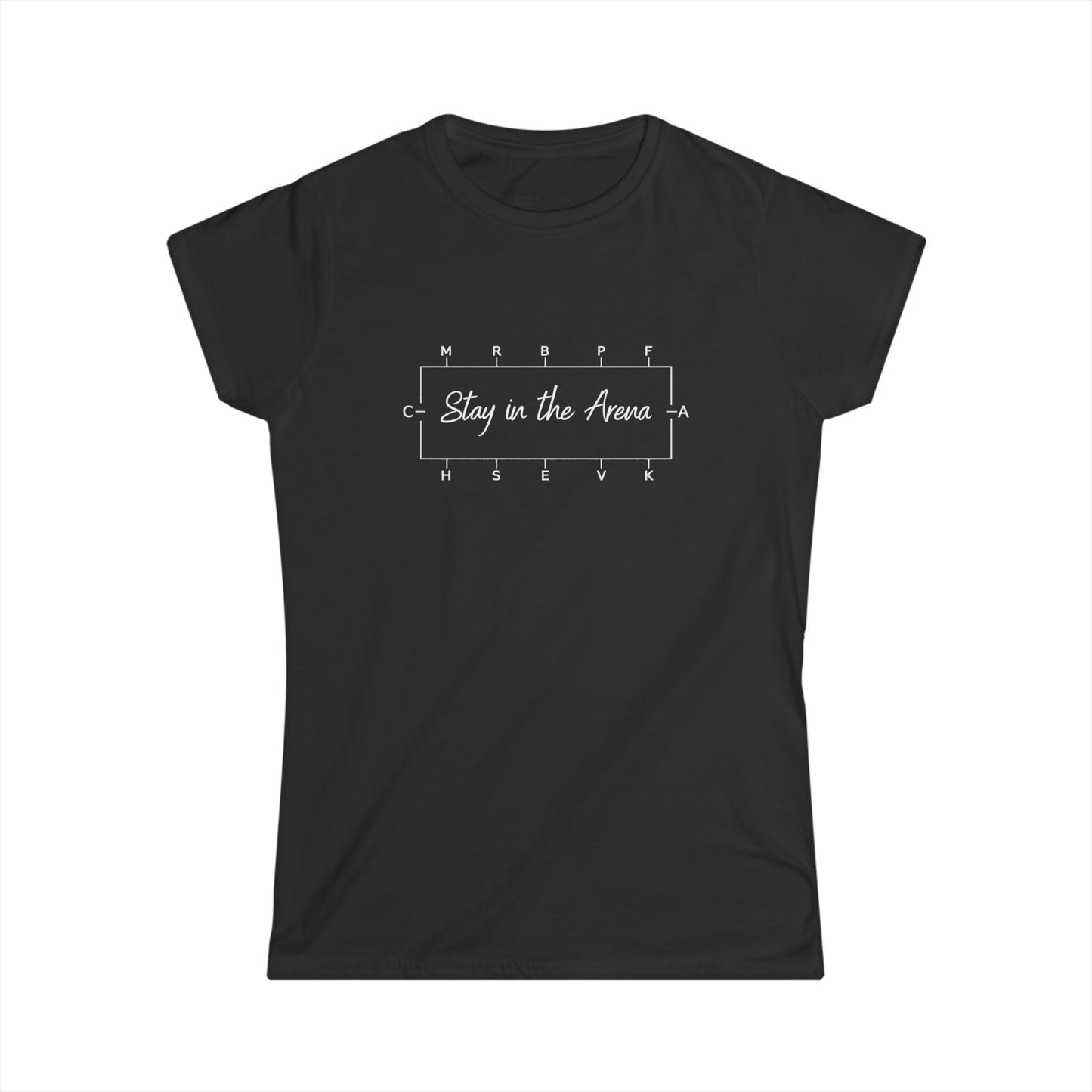 Copy of Women's Softstyle Tee- Stay in the arena