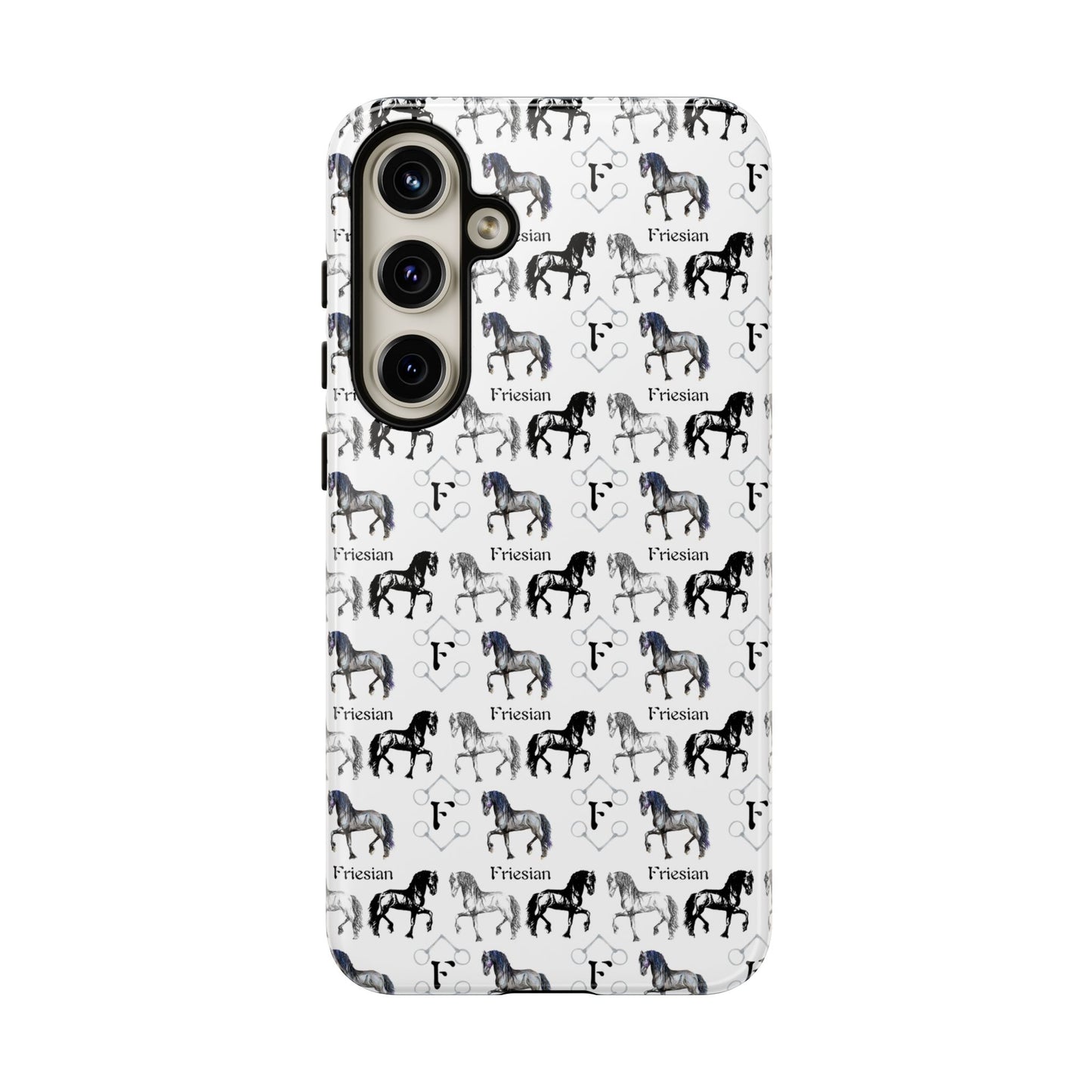 F is for Friesian Tough Phone Case