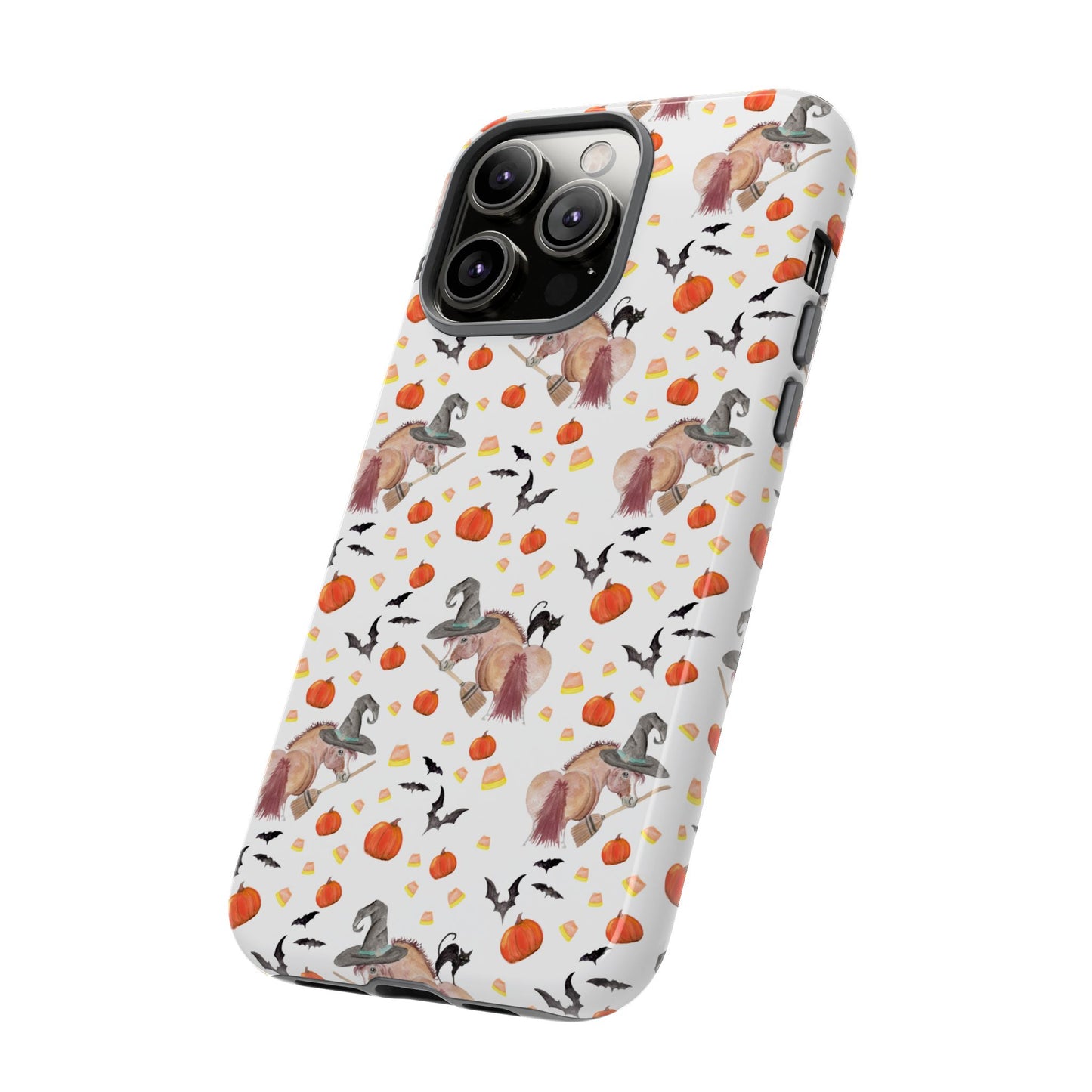 Adorable Little Witchy Ponies Print Tough Phone Case