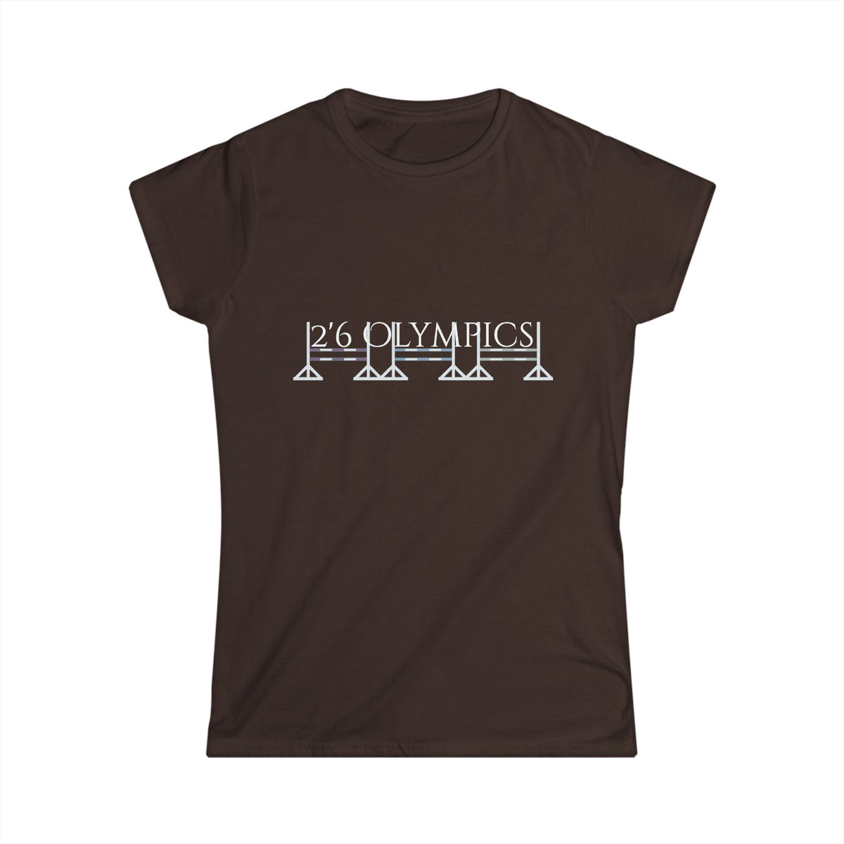Women's Softstyle Tee- 2'6 olympics