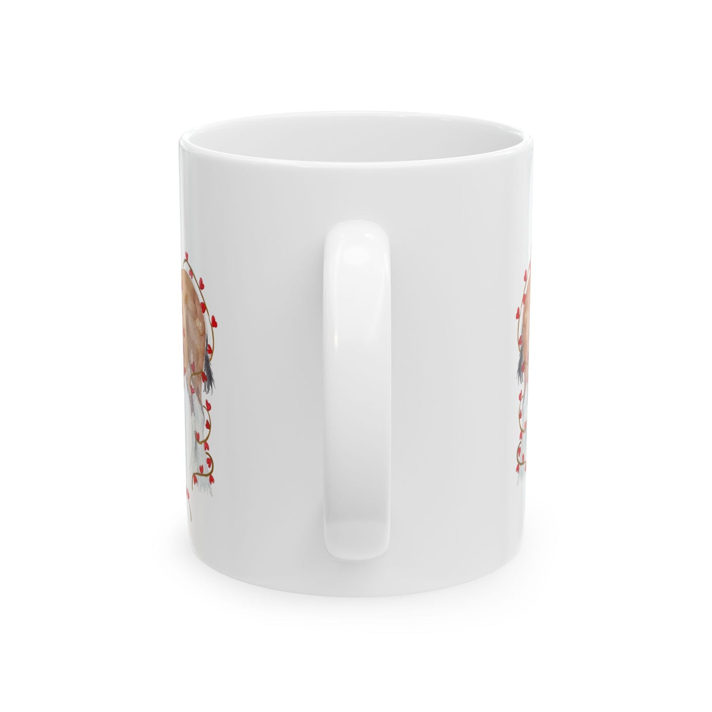 I Mustache you to be my Valentine- Clydesdale Mug