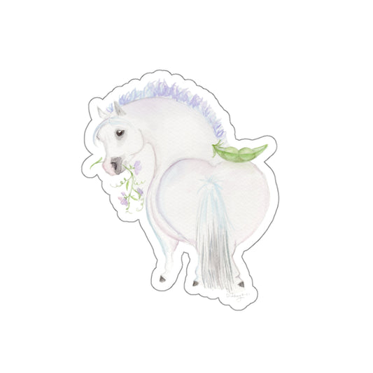 Adorable little Pea Pod Die-Cut Stickers