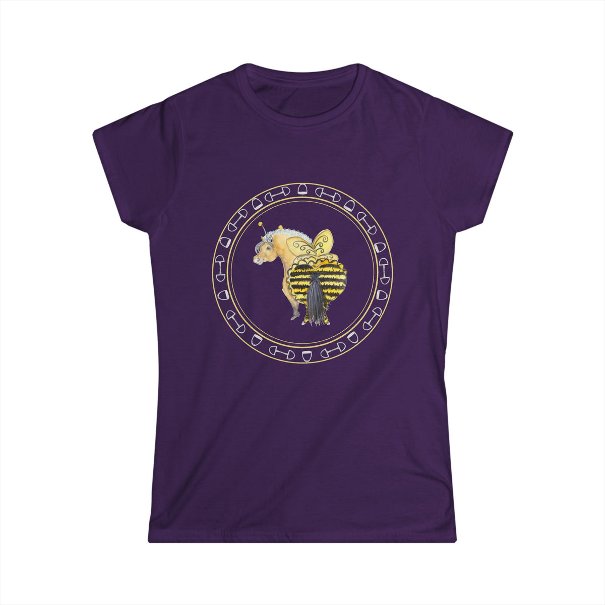 Women's Softstyle Tee- Bee Adorable