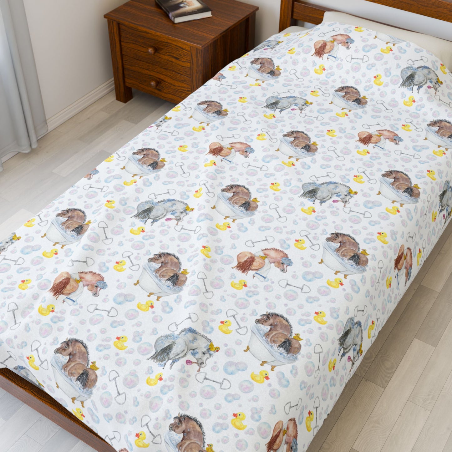 Plush Blanket Adorable double bubbles