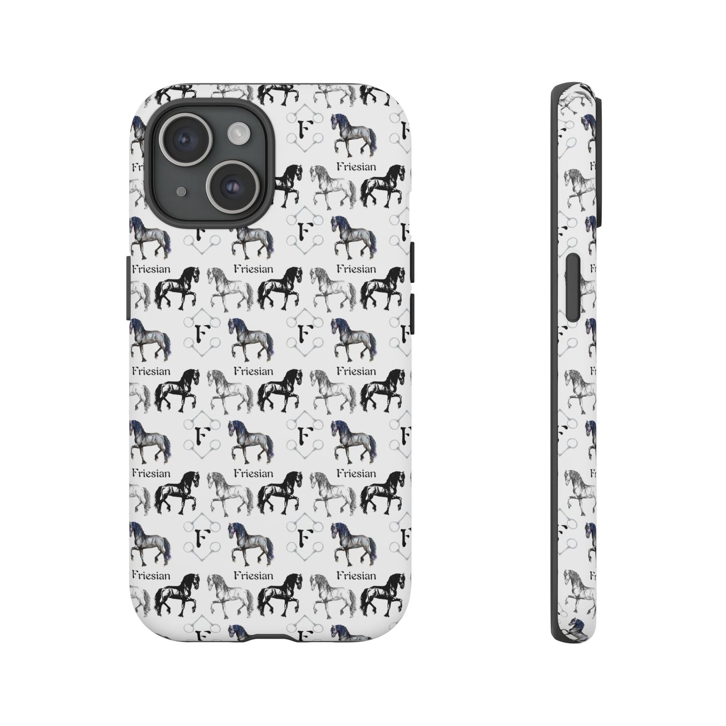 F is for Friesian Tough Phone Case