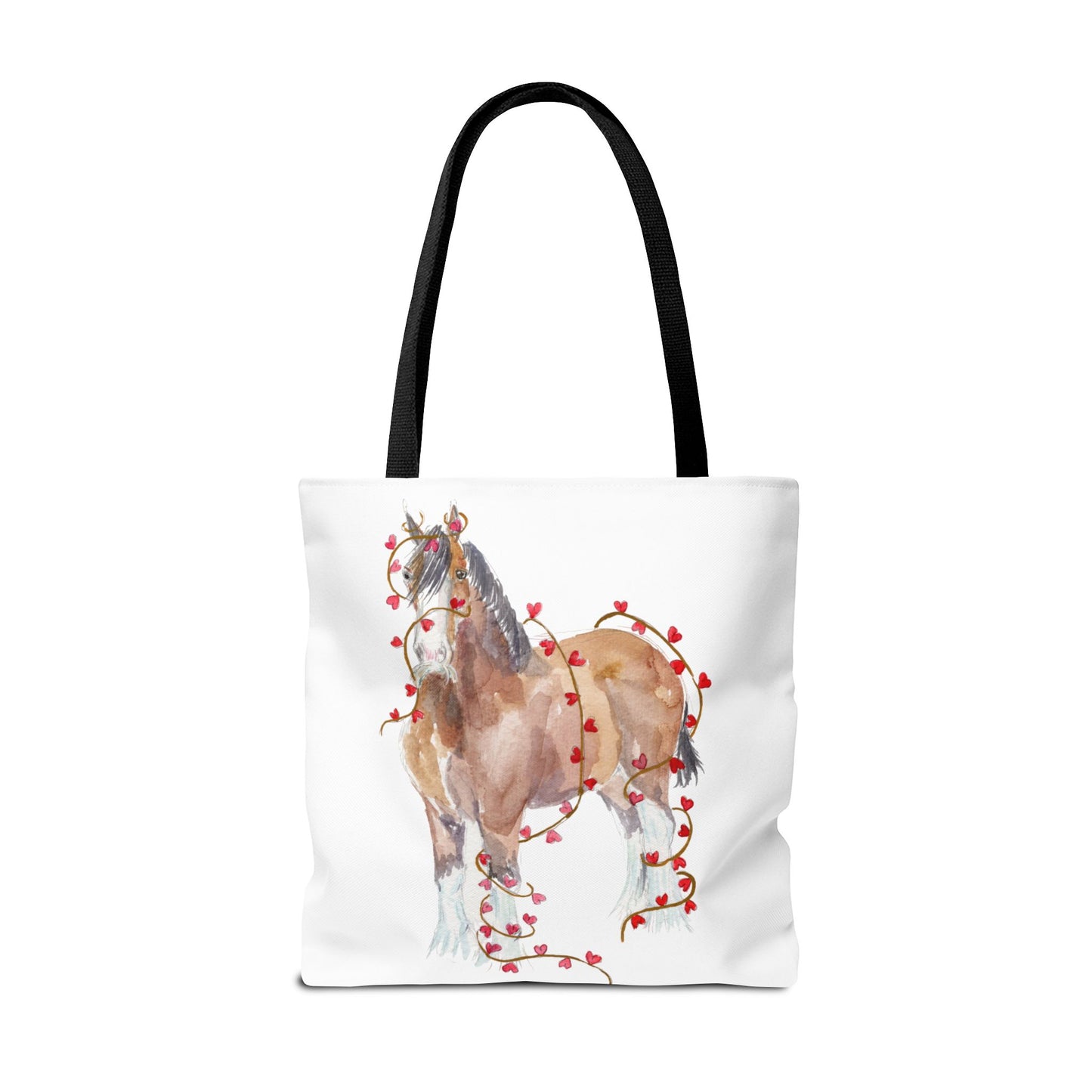 I Mustache you to be my Valentine- Clydesdale    -Tote