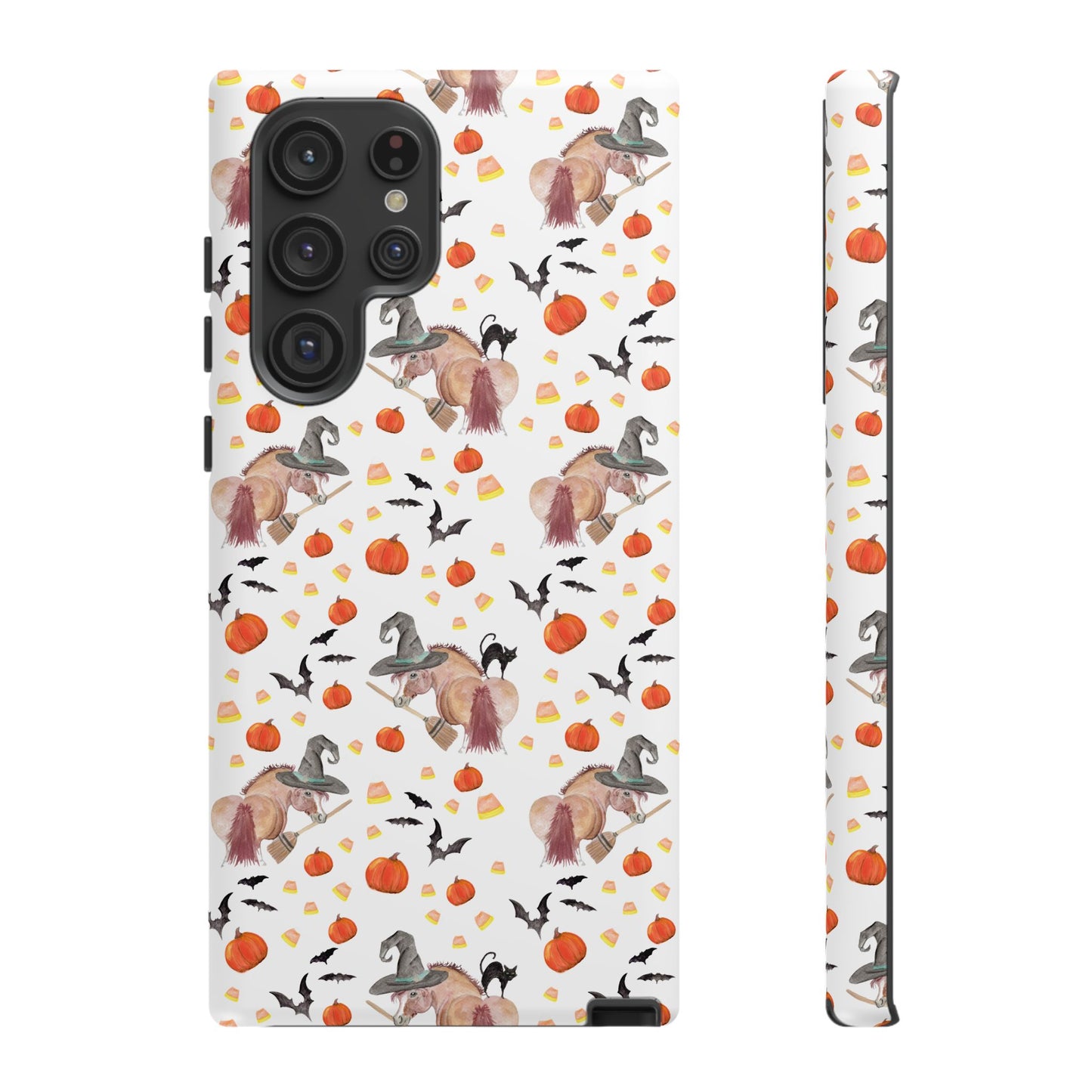 Adorable Little Witchy Ponies Print Tough Phone Case