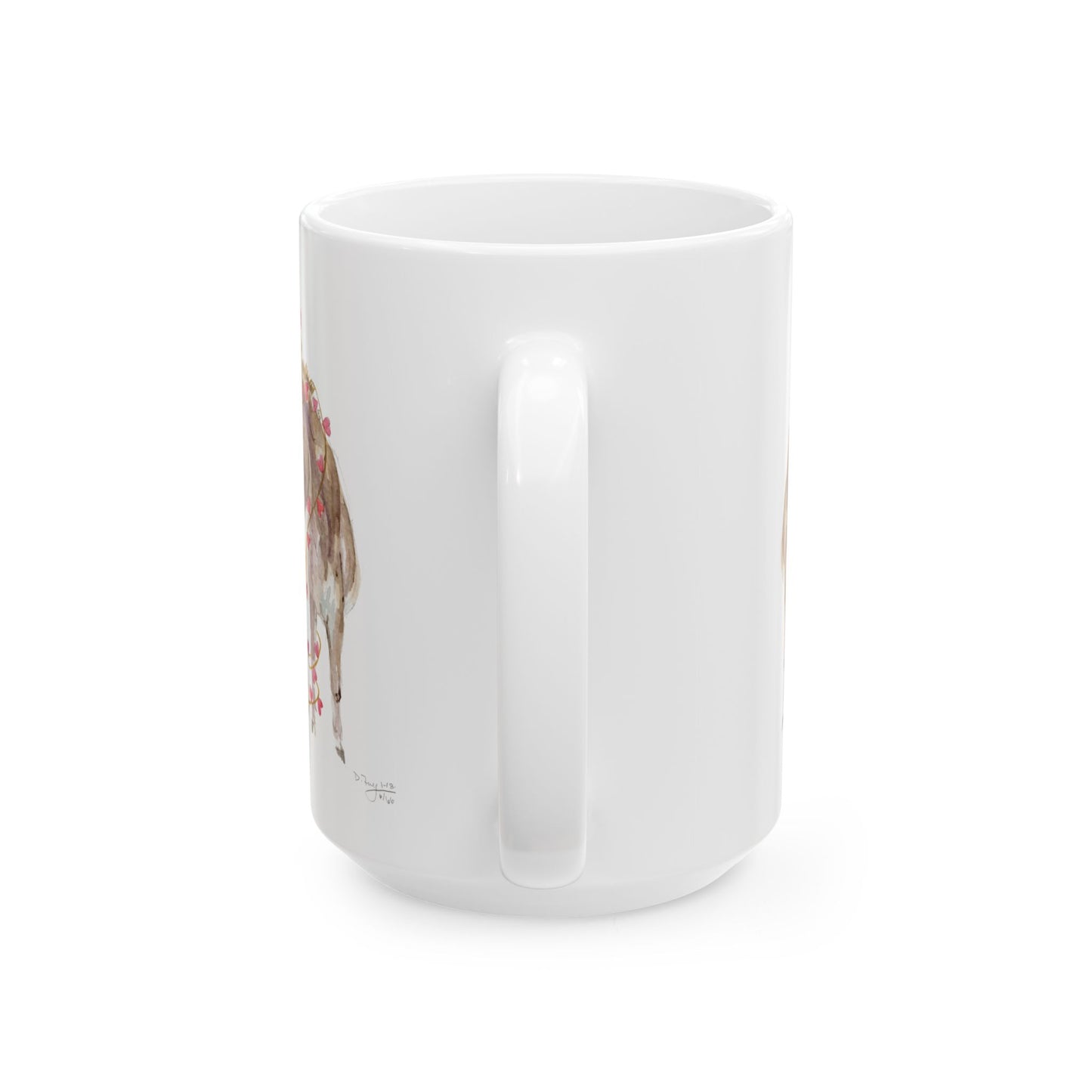 Be Mine Valentine Donkey Mug