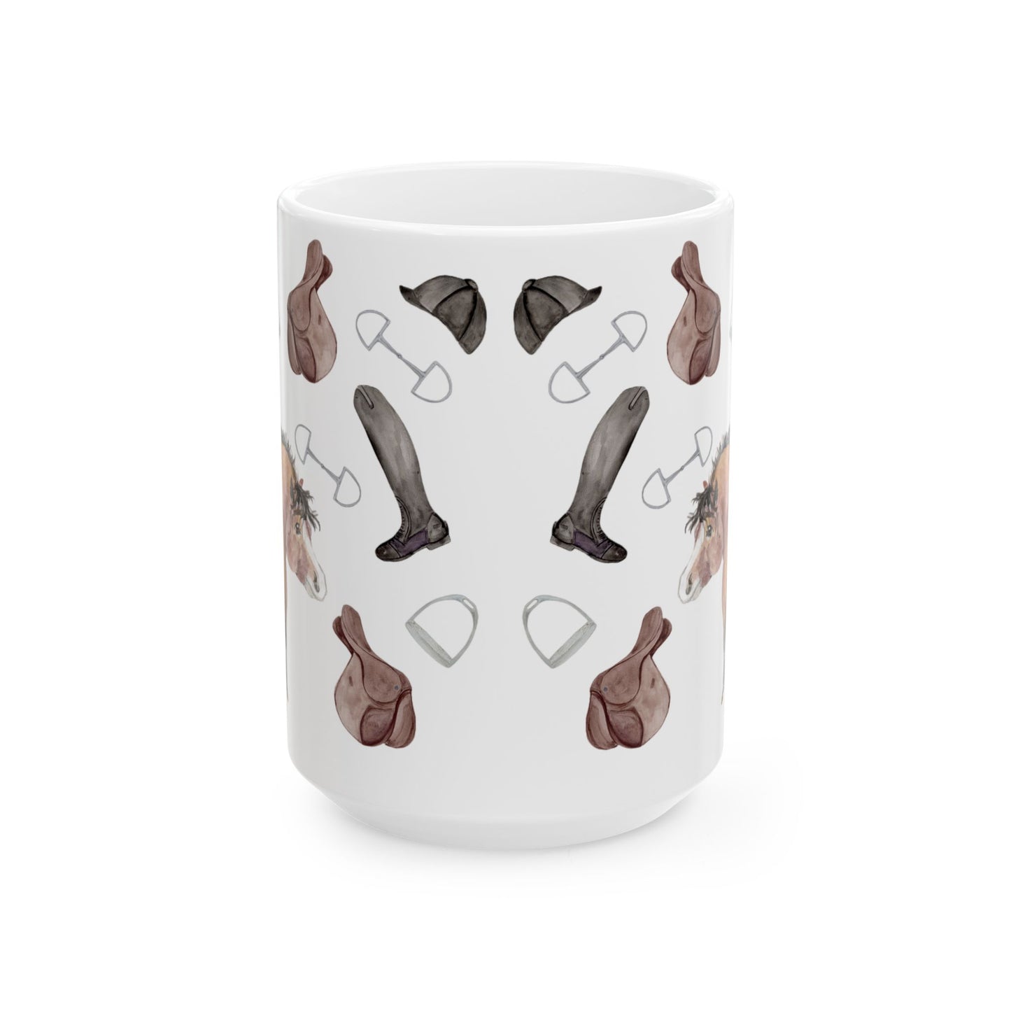 Adorable fox pony Watercolor-  Mug