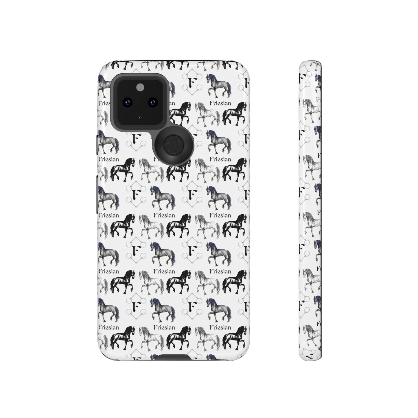 F is for Friesian Tough Phone Case