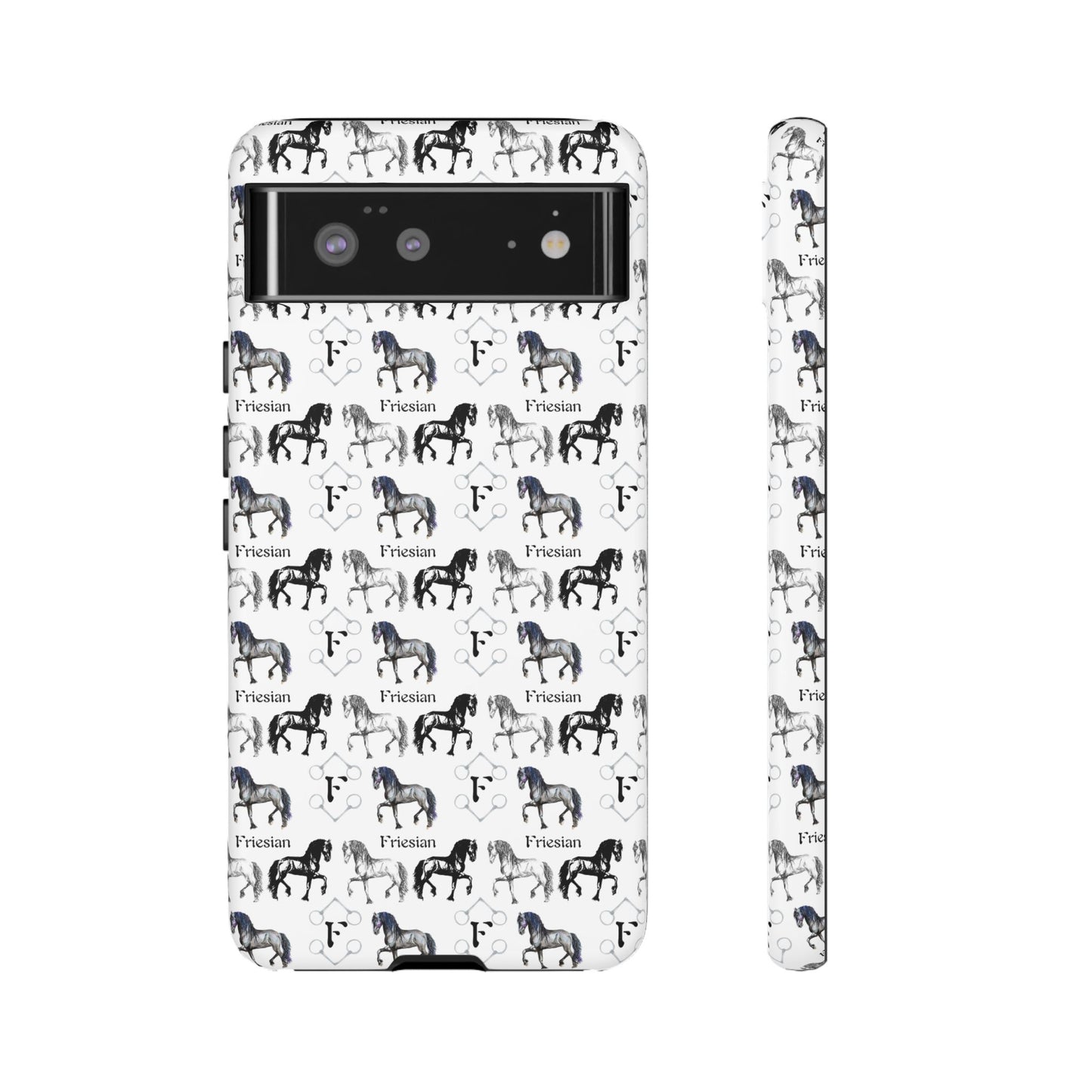 F is for Friesian Tough Phone Case