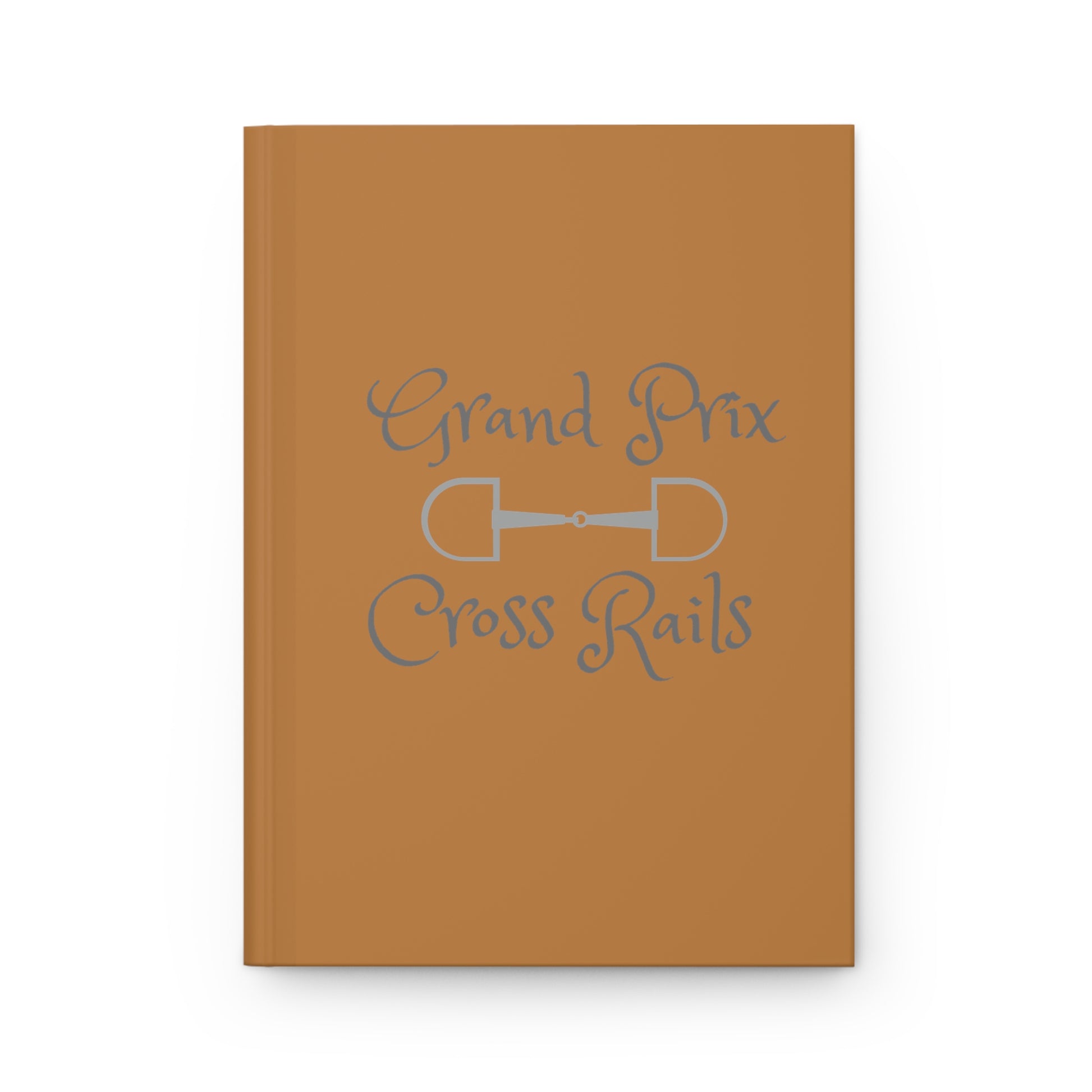 Grand Prix cross Rails Hardcover Journal Matte - SonaEquestrian