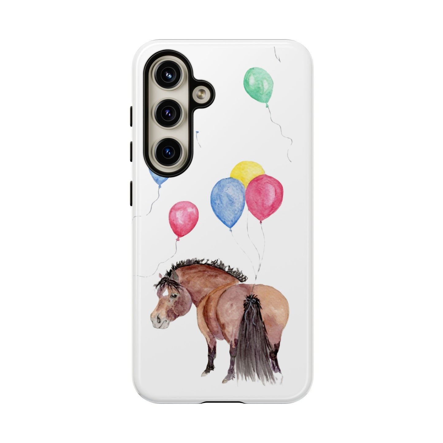 Adorable Mini Winnie Balloons Tough Phone Cases