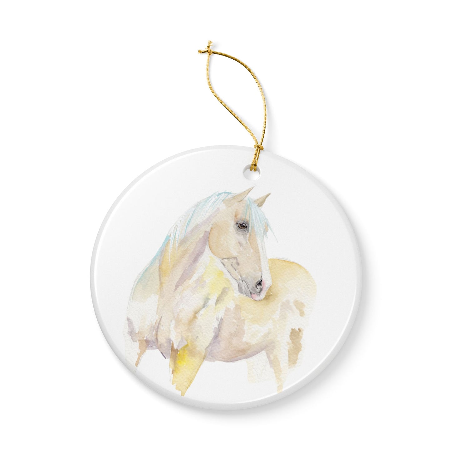 Beau Ceramic Ornaments, Custom Holiday Decor, 2-Sided Christmas Ornament, Unique Gift, Home Decoration, Keepsake