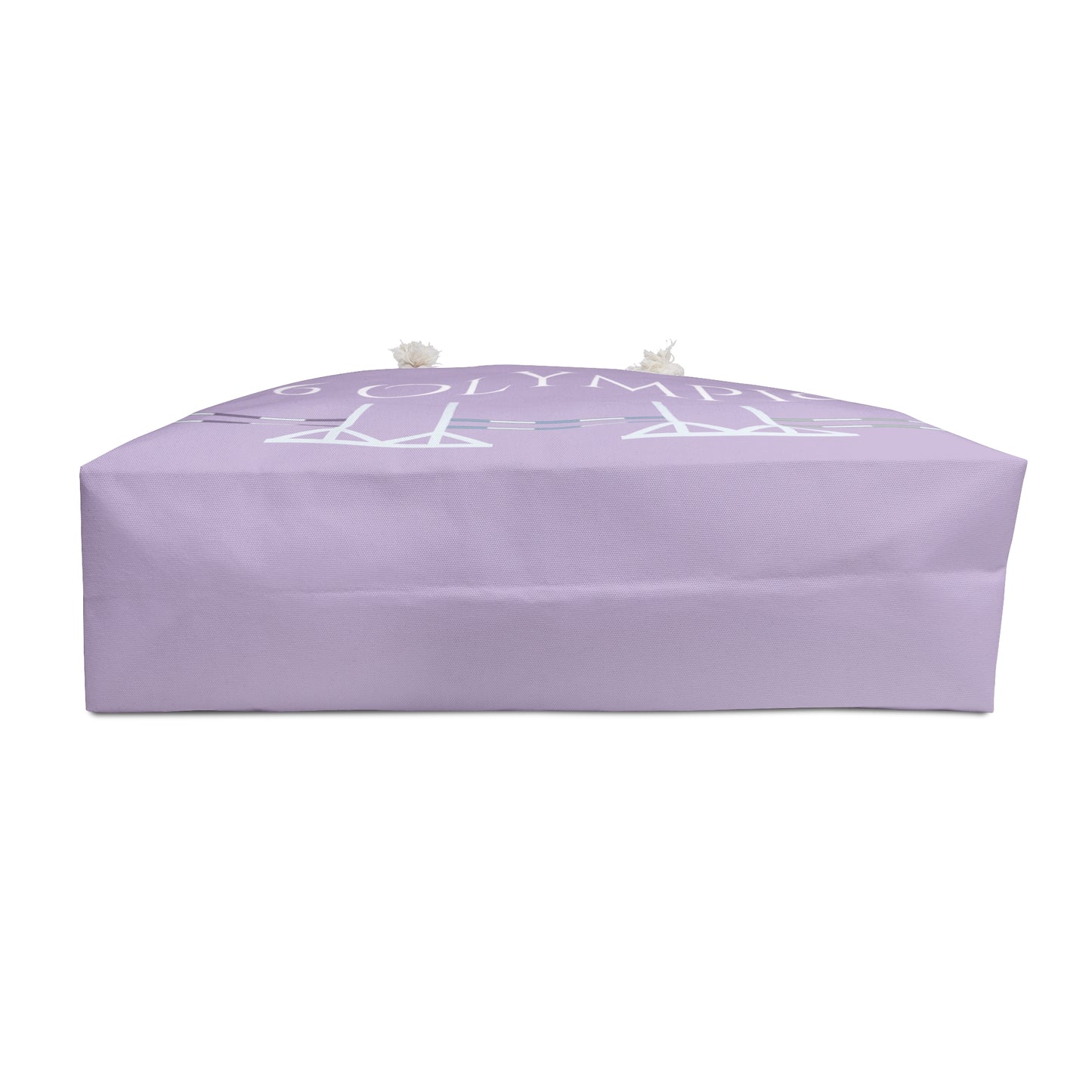 Equestrian Weekender Bag -2'6 Olympics" - Stylish Travel Tote for Horse Lovers Lilac