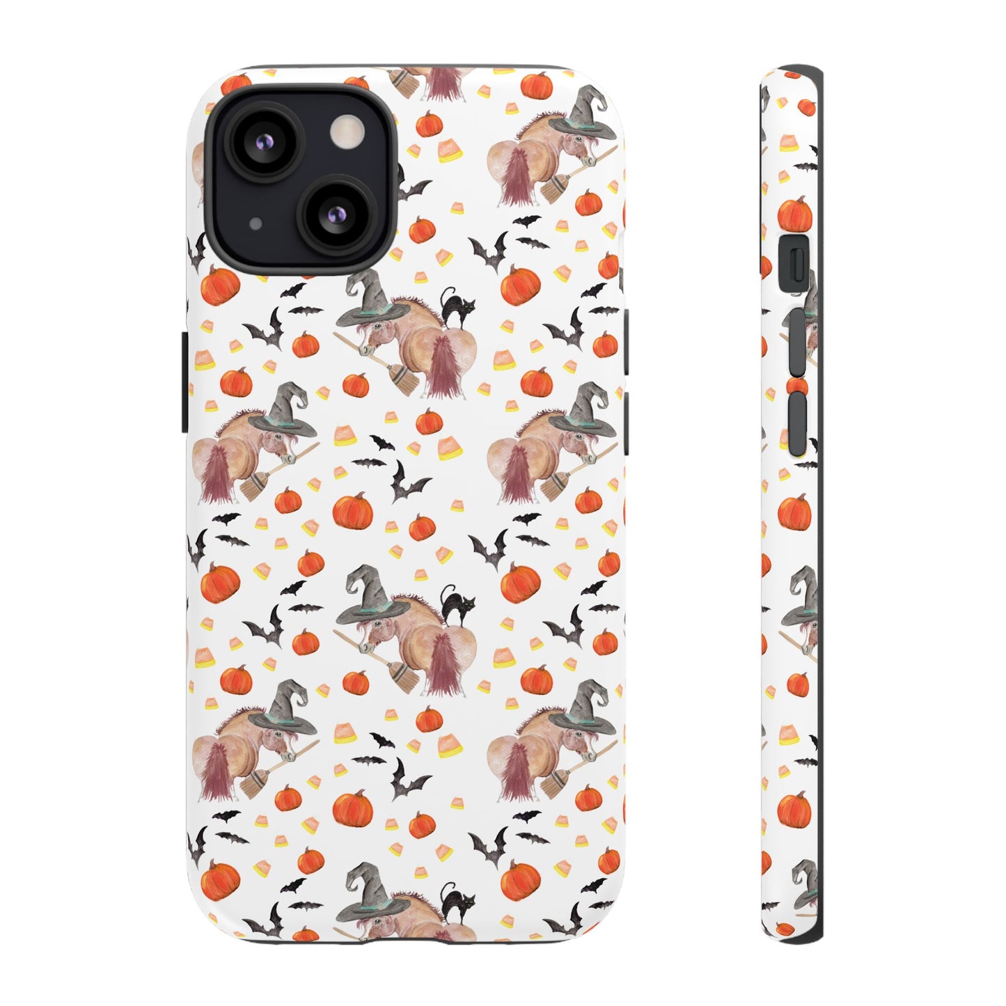 Adorable Little Witchy Ponies Print Tough Phone Case