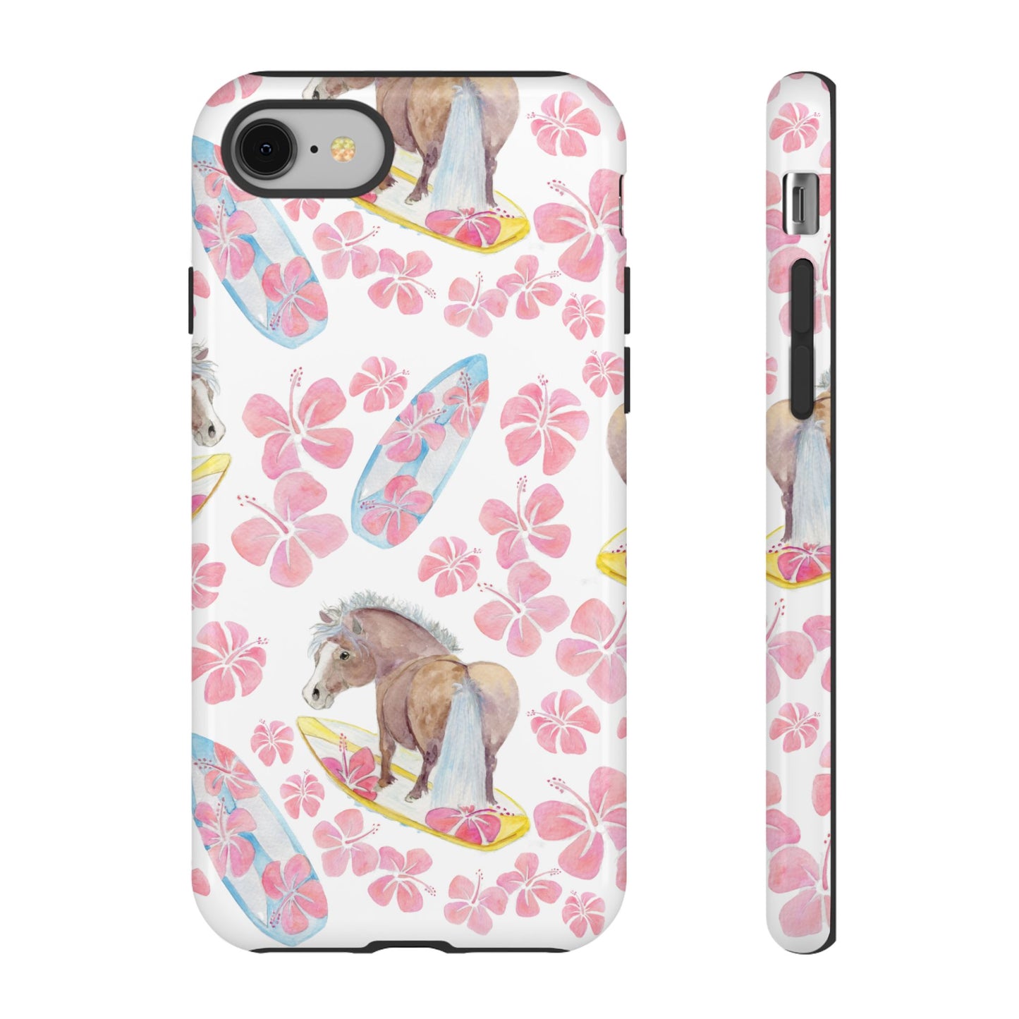 Adorable little sufer Tough Phone Cases