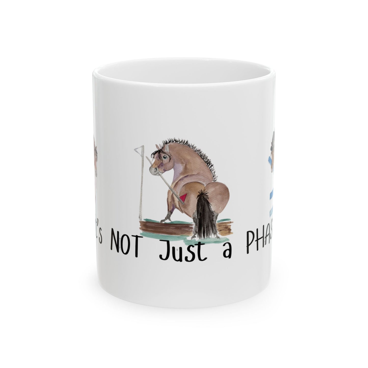Adorable Its not just a phase - Watercolor-  Mug