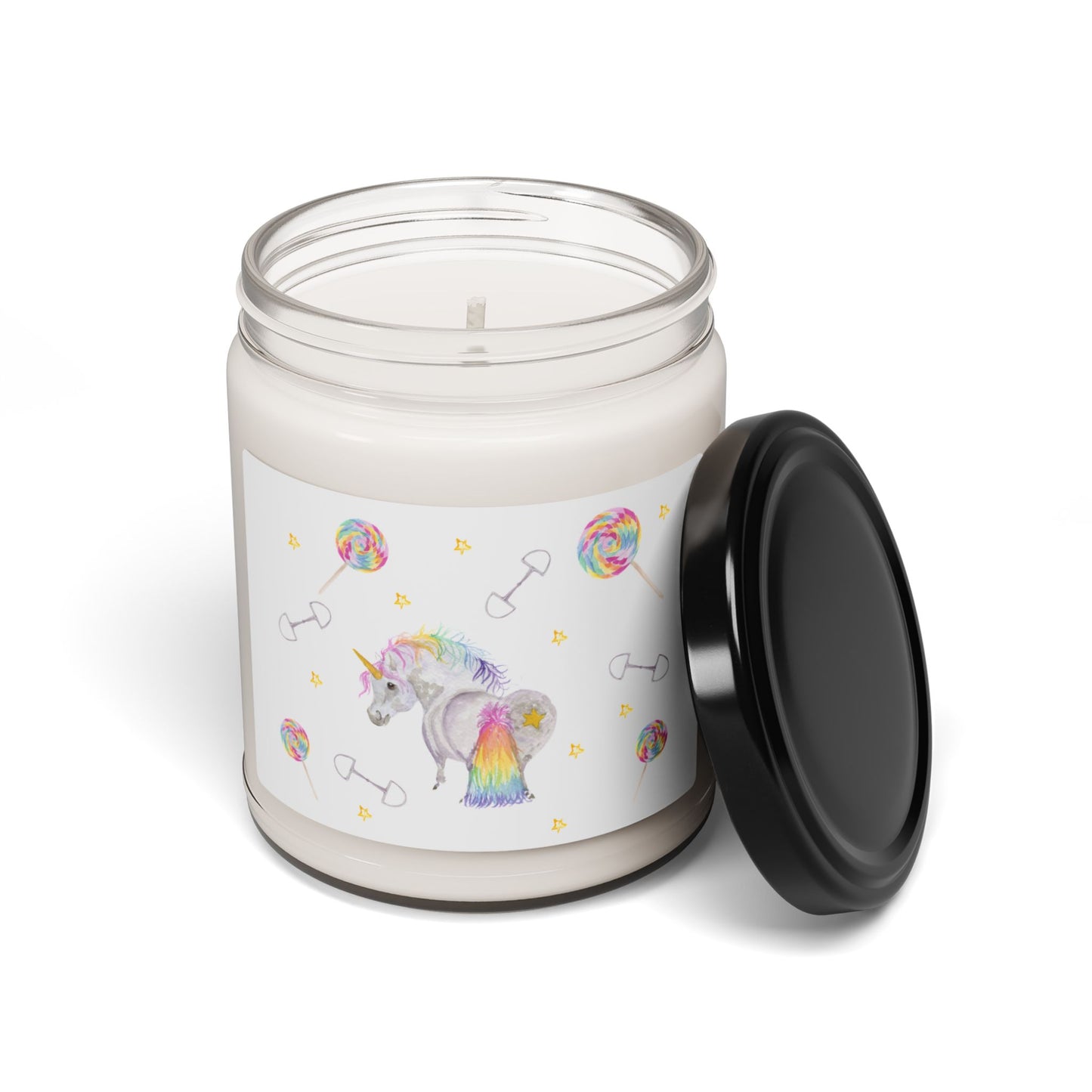 Adorable Little Unicorn Scented Soy Candle, 9oz