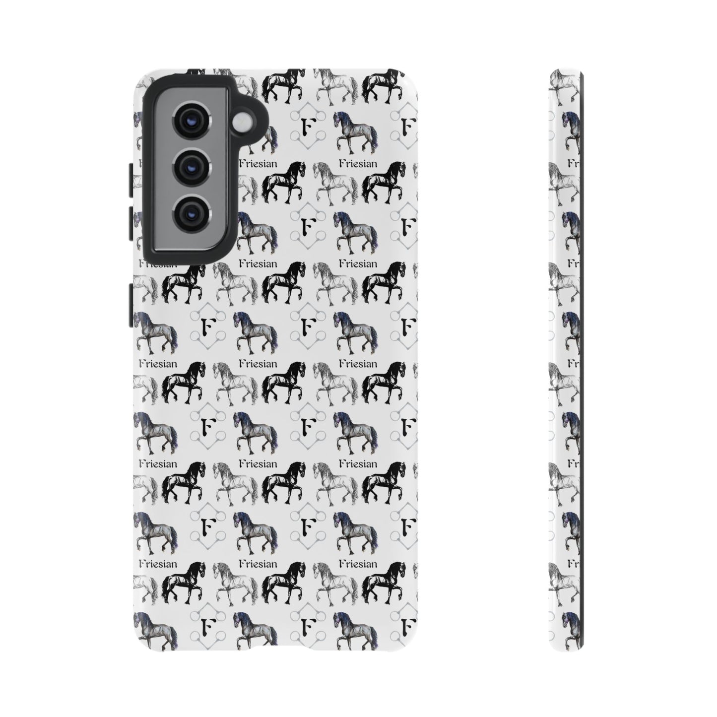 F is for Friesian Tough Phone Case