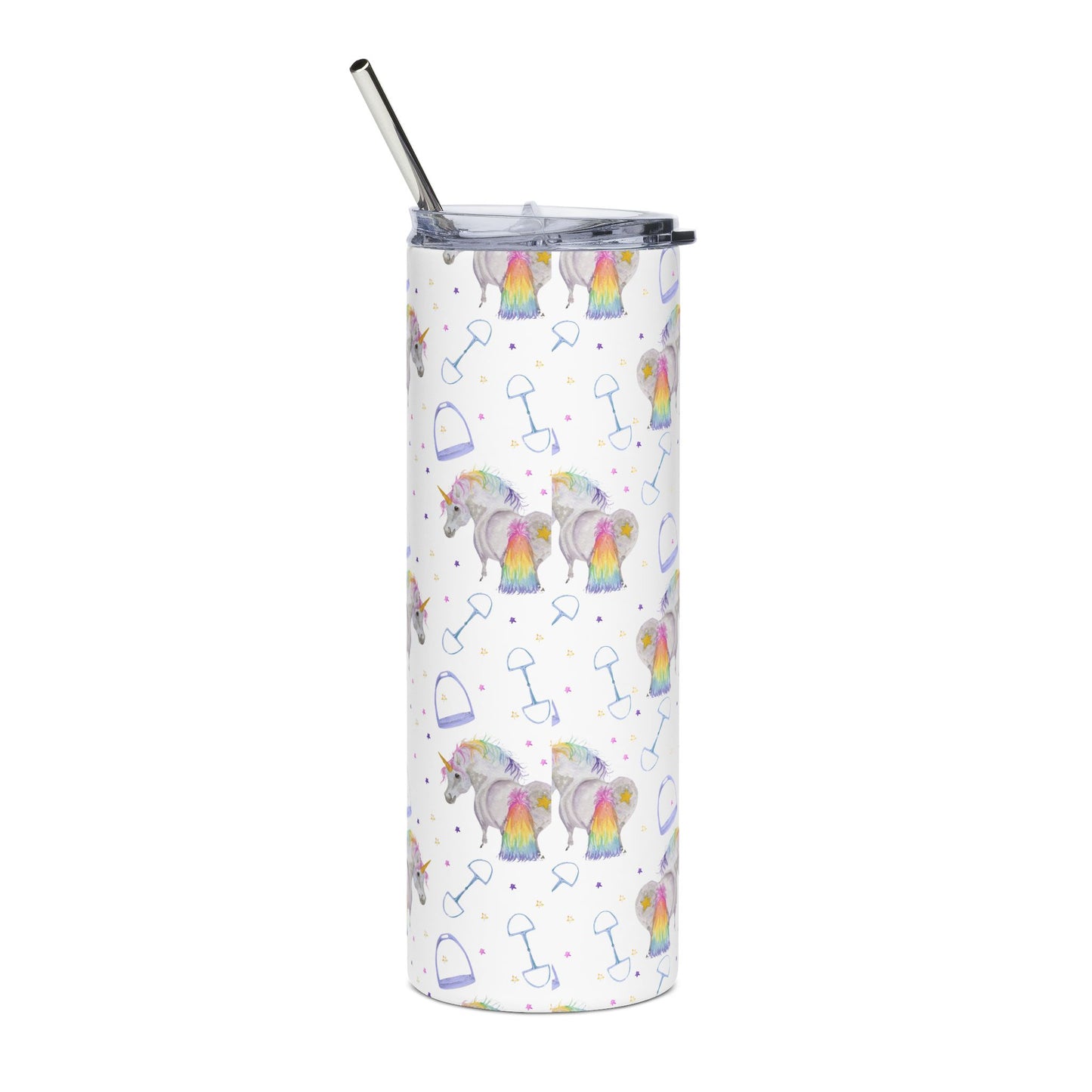 Rainbow Unicorn - Tumbler