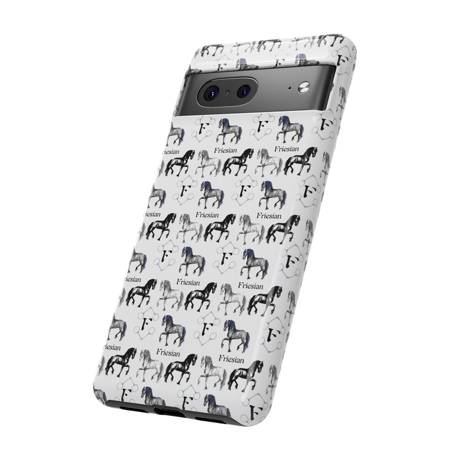 F is for Friesian Tough Phone Case