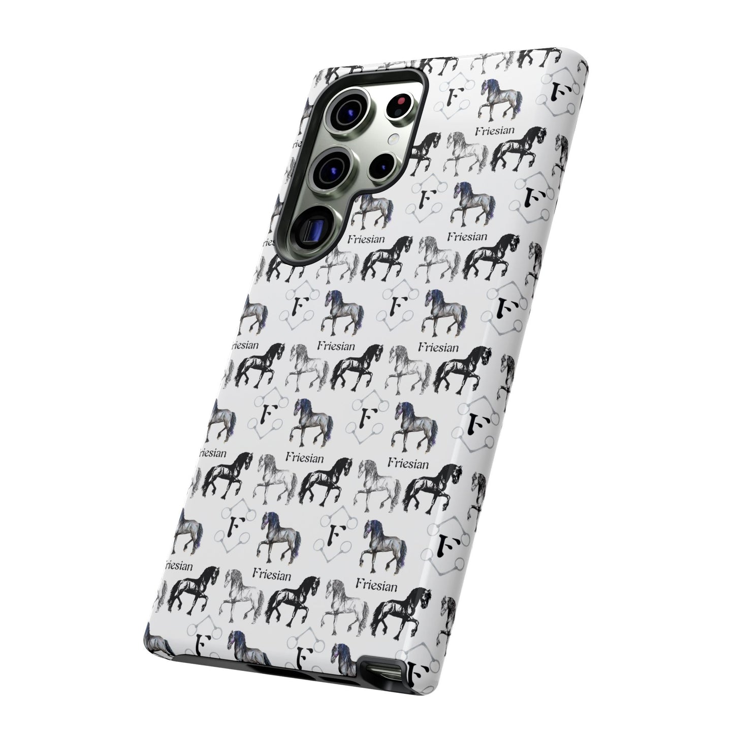 F is for Friesian Tough Phone Case