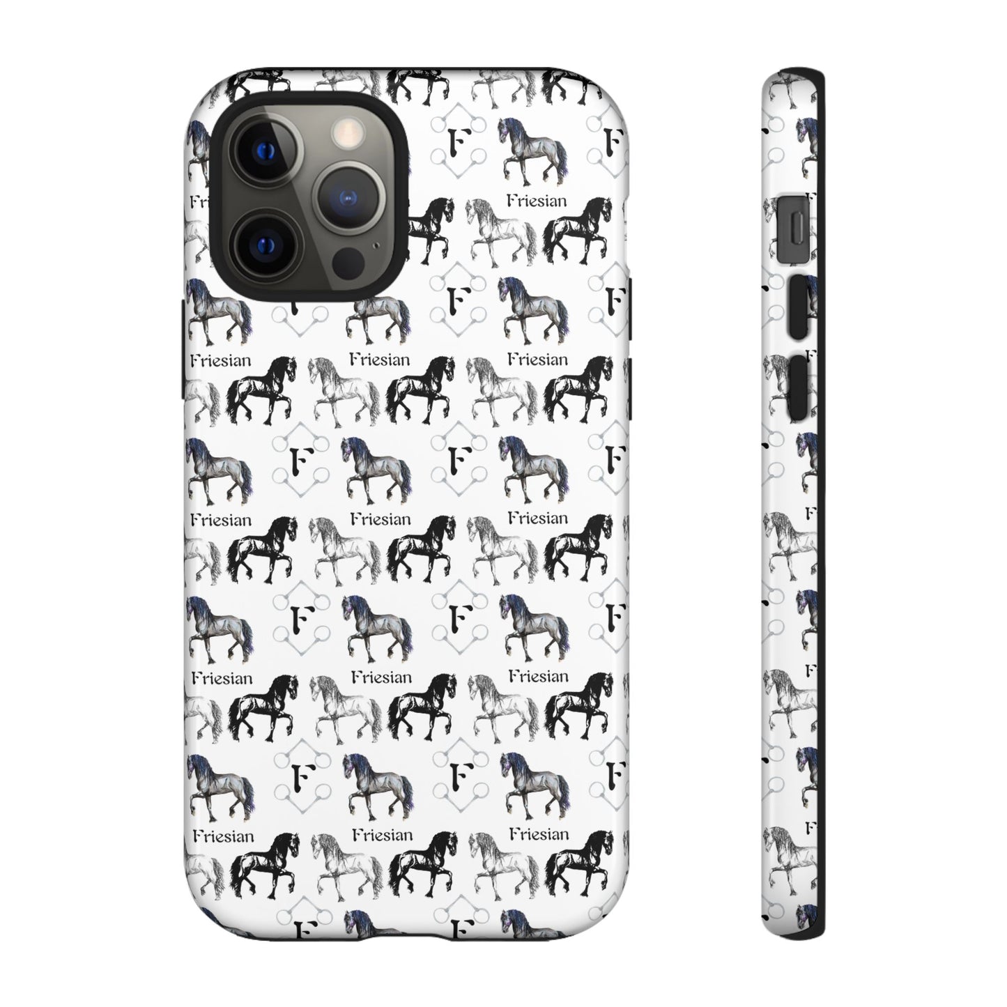 F is for Friesian Tough Phone Case