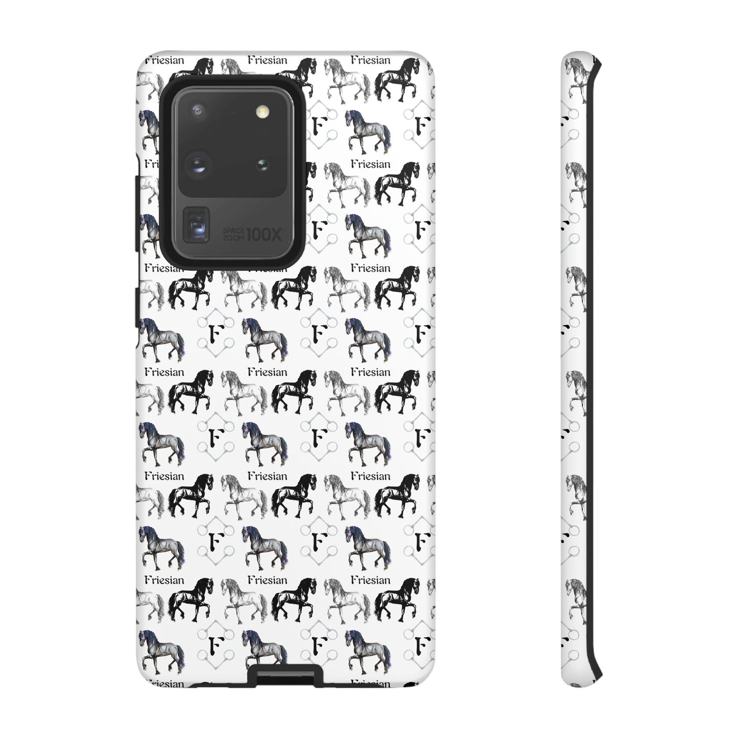 F is for Friesian Tough Phone Case