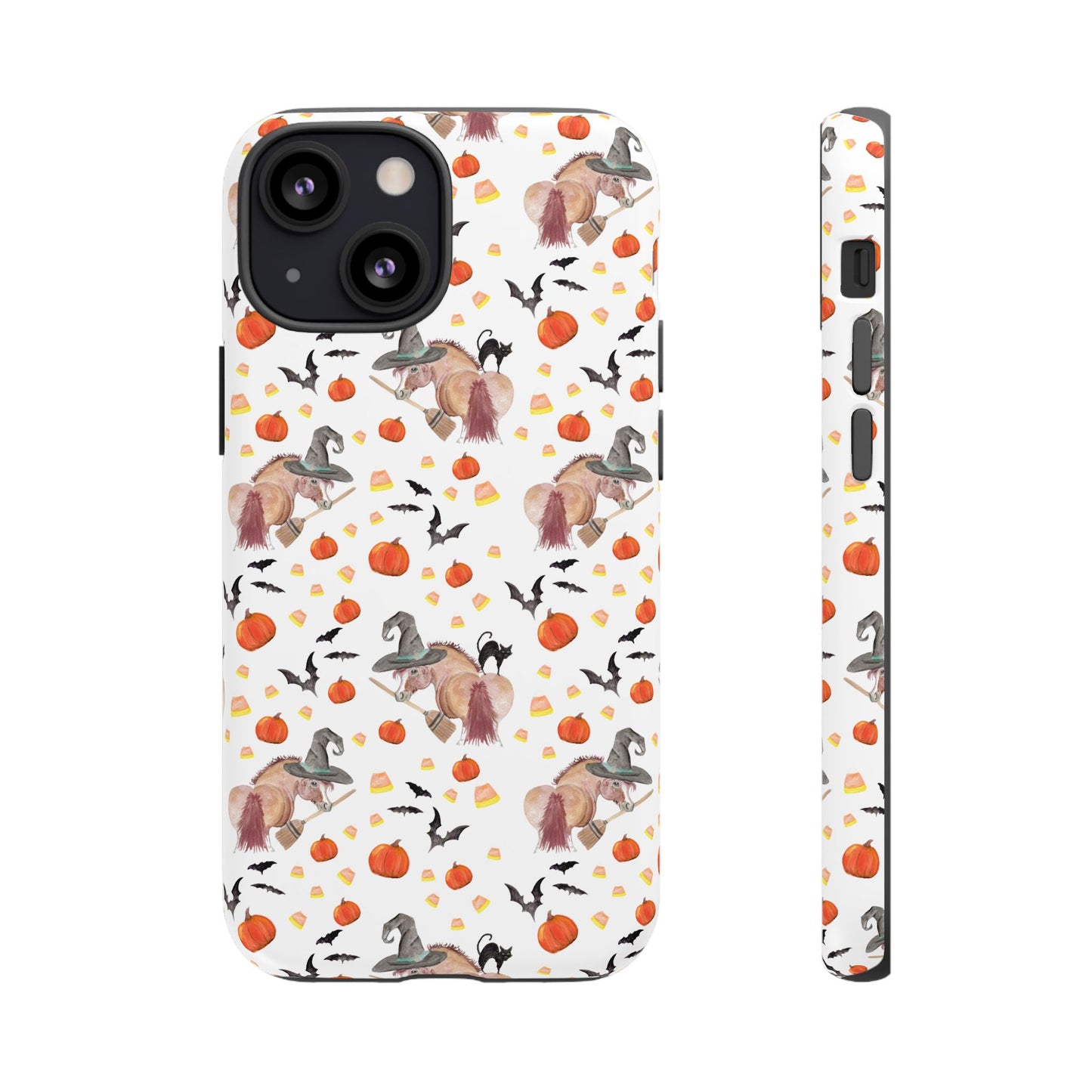 Adorable Little Witchy Ponies Print Tough Phone Case