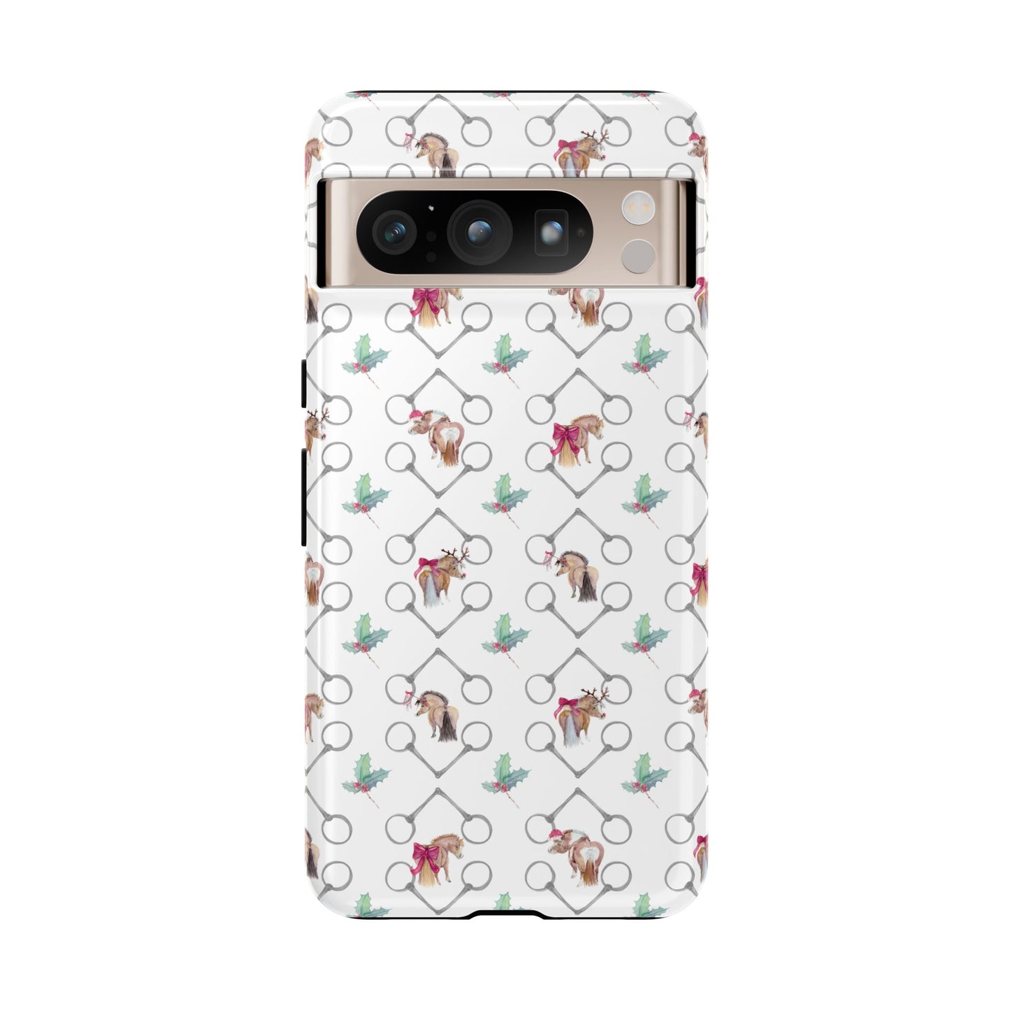 Adorable Ponies and holly Tough Phone Cases