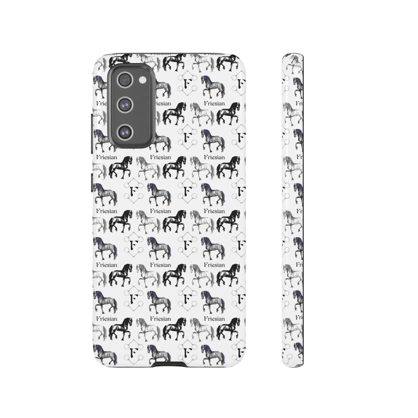 F is for Friesian Tough Phone Case