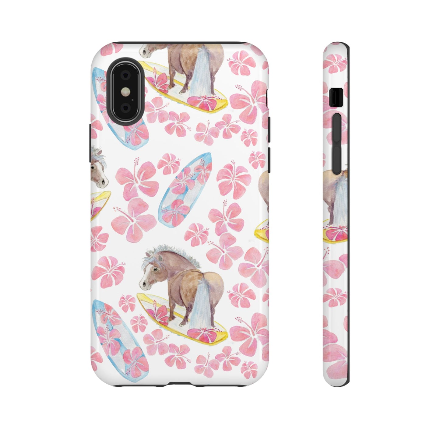 Adorable little sufer Tough Phone Cases