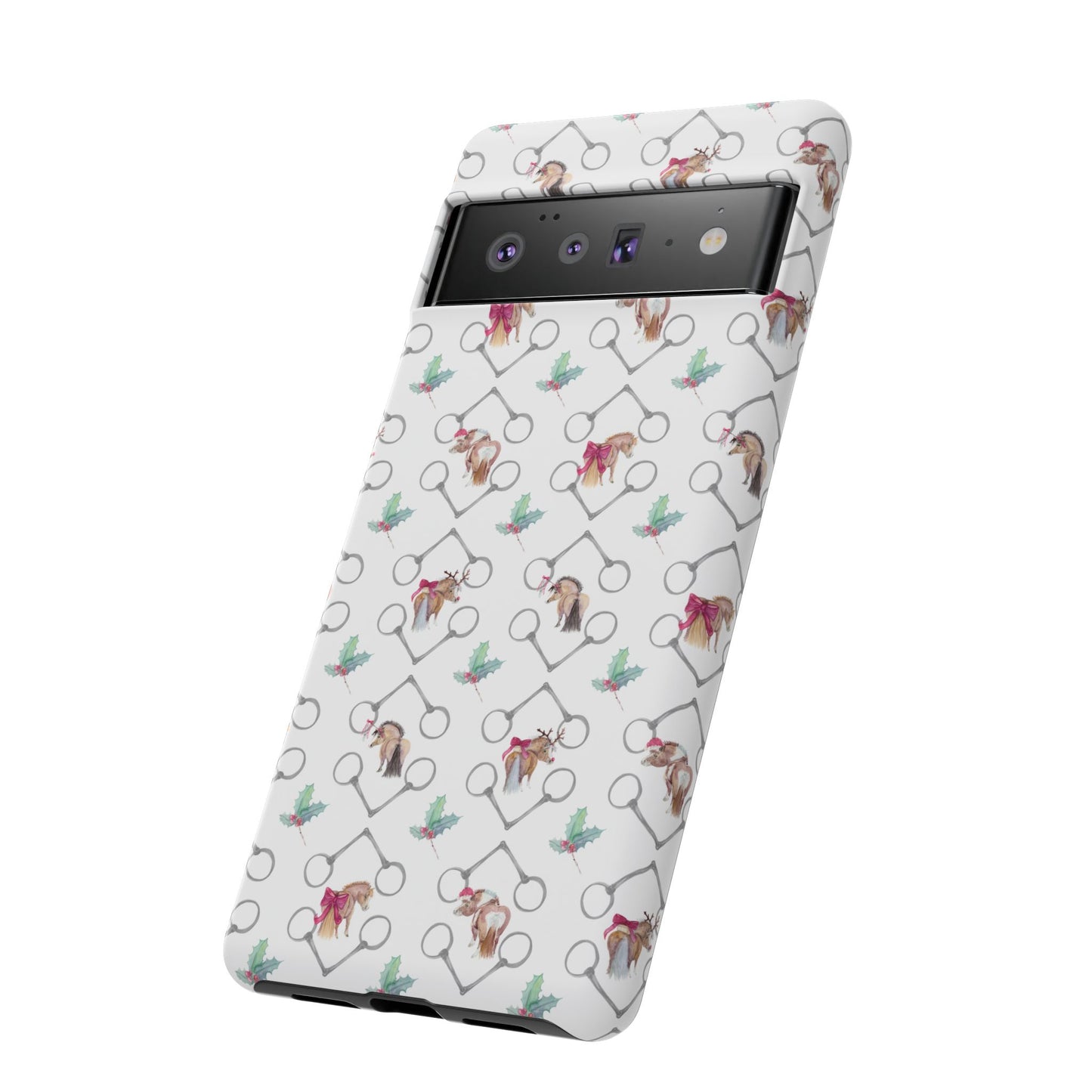 Adorable Ponies and holly Tough Phone Cases