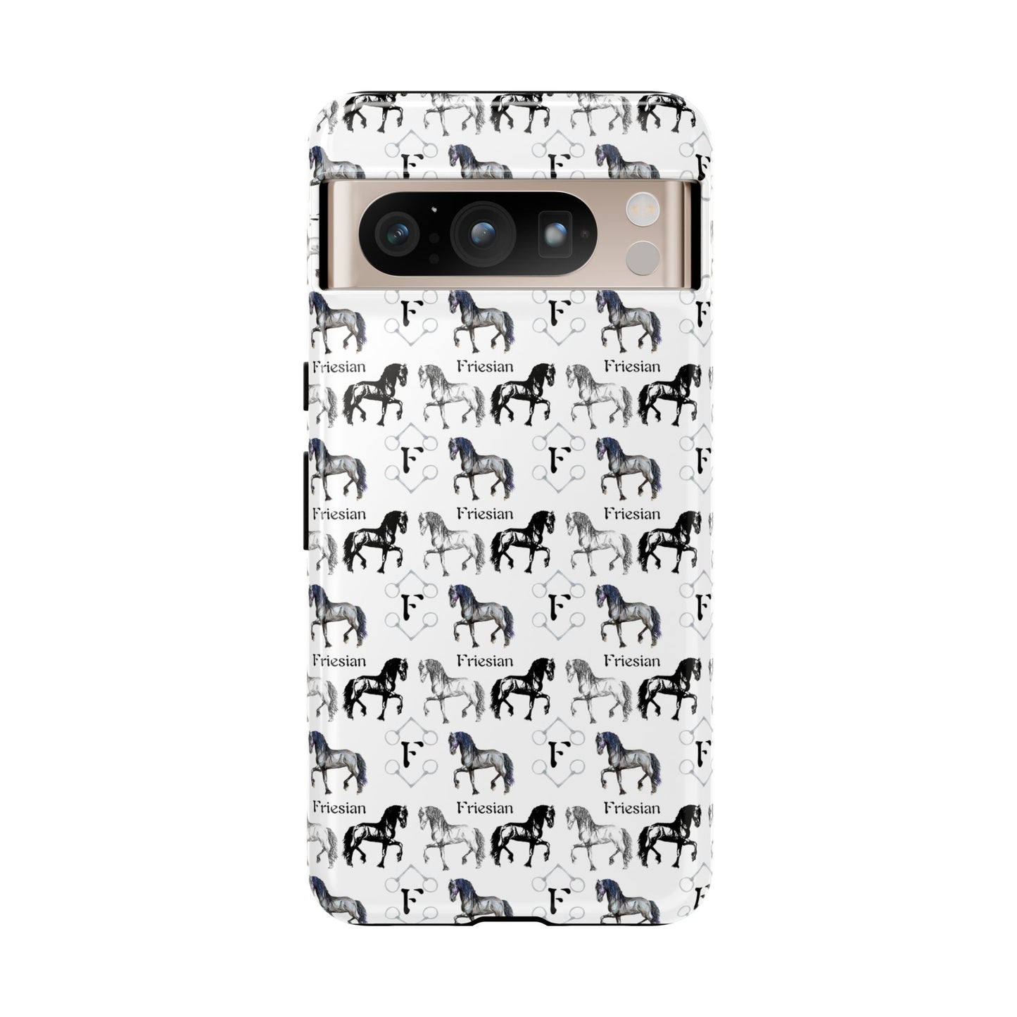 F is for Friesian Tough Phone Case