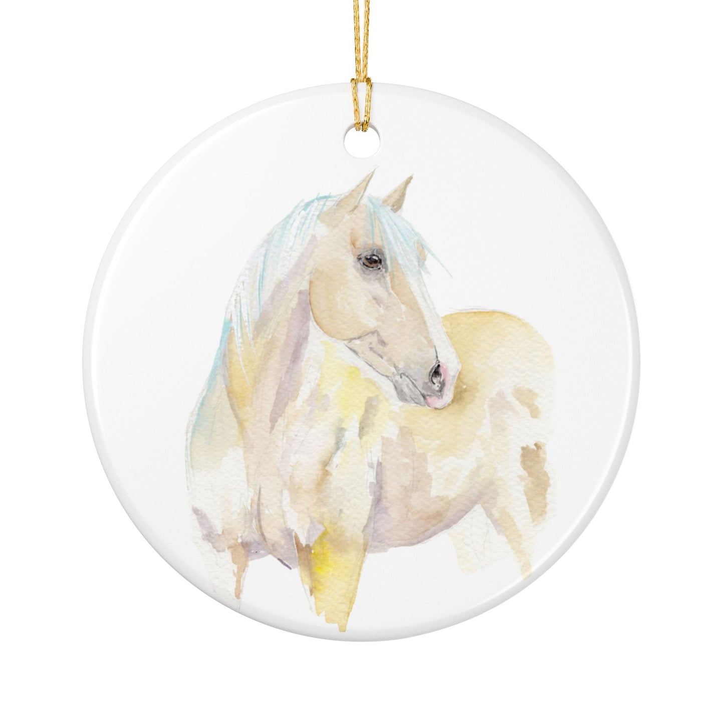 Beau Ceramic Ornaments, Custom Holiday Decor, 2-Sided Christmas Ornament, Unique Gift, Home Decoration, Keepsake