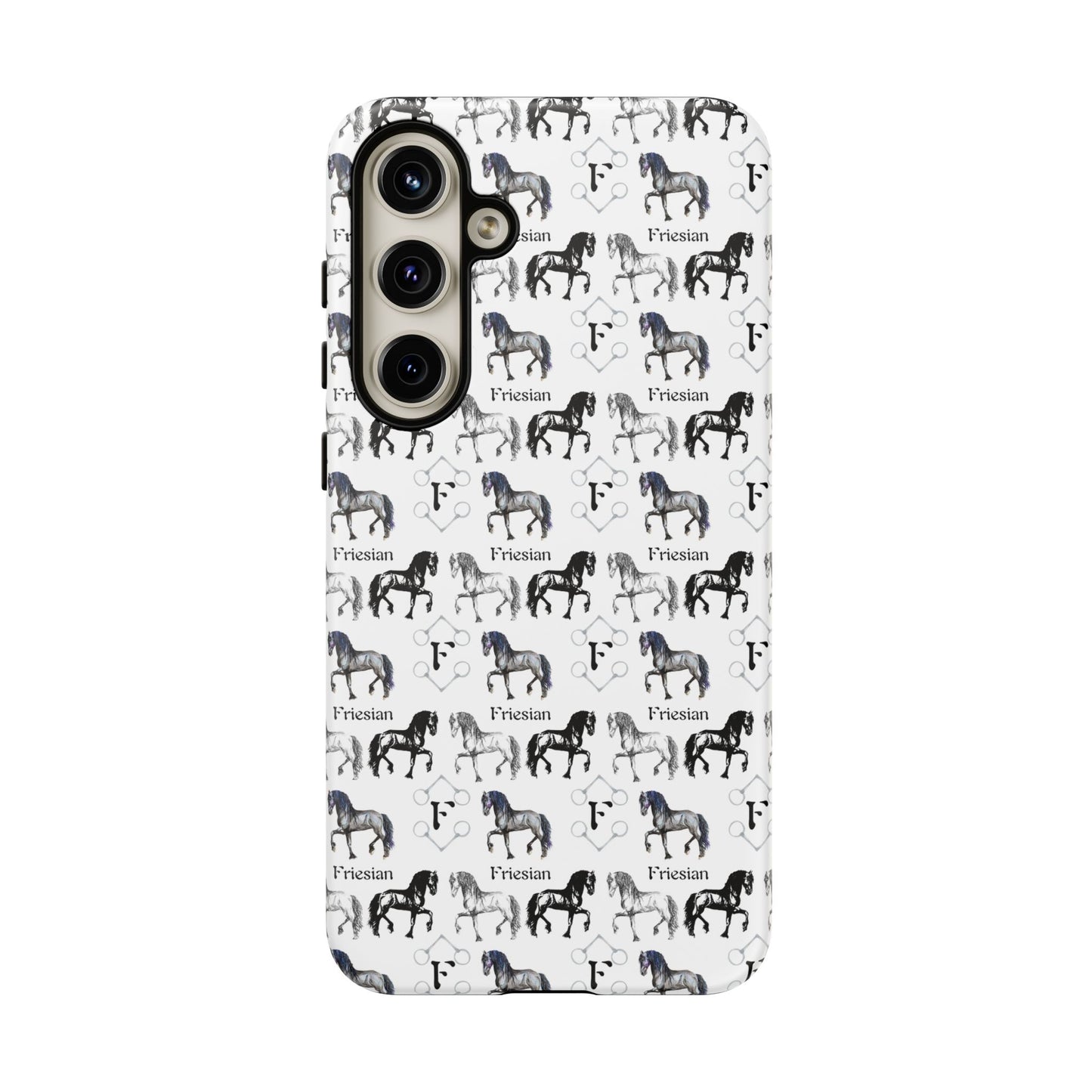 F is for Friesian Tough Phone Case