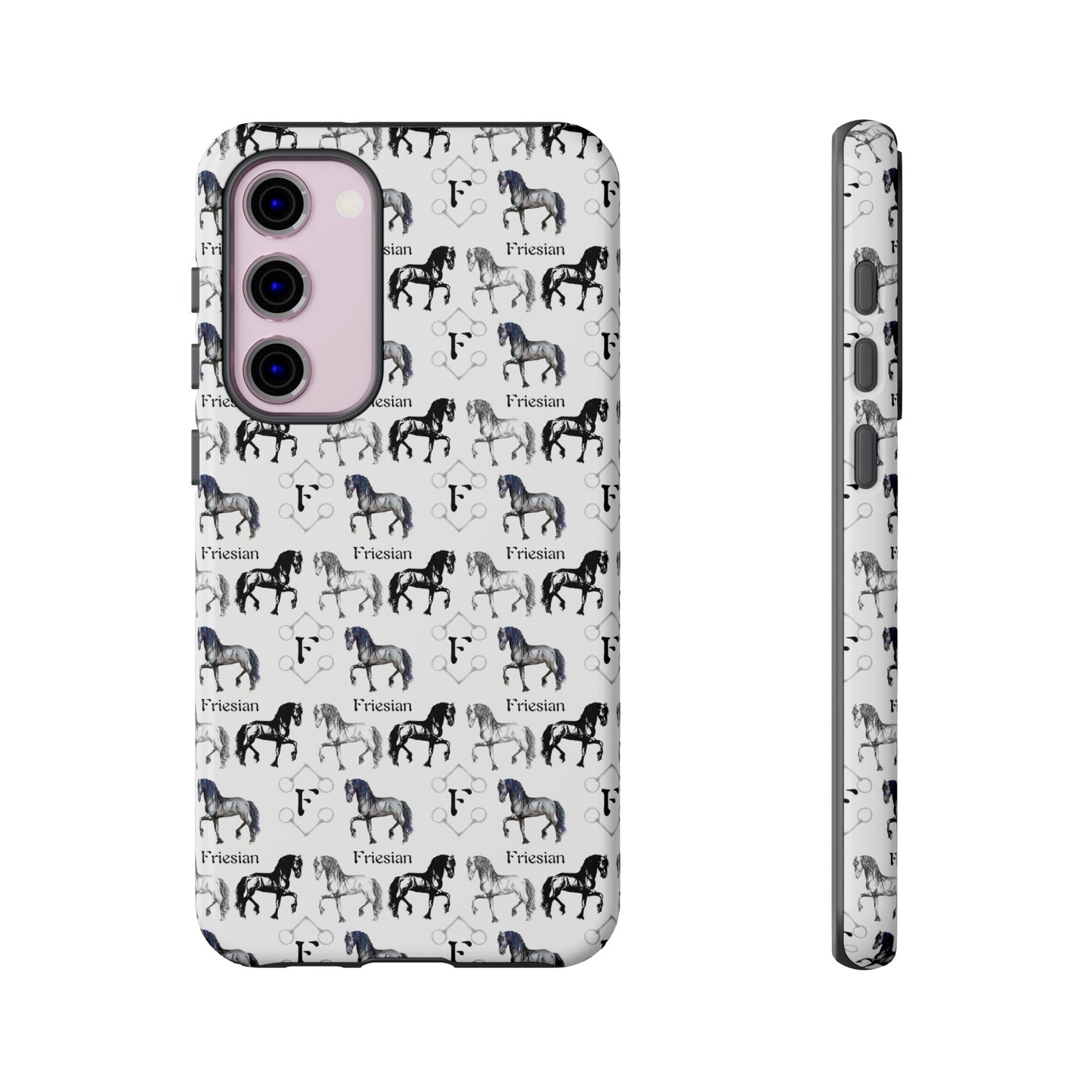 F is for Friesian Tough Phone Case