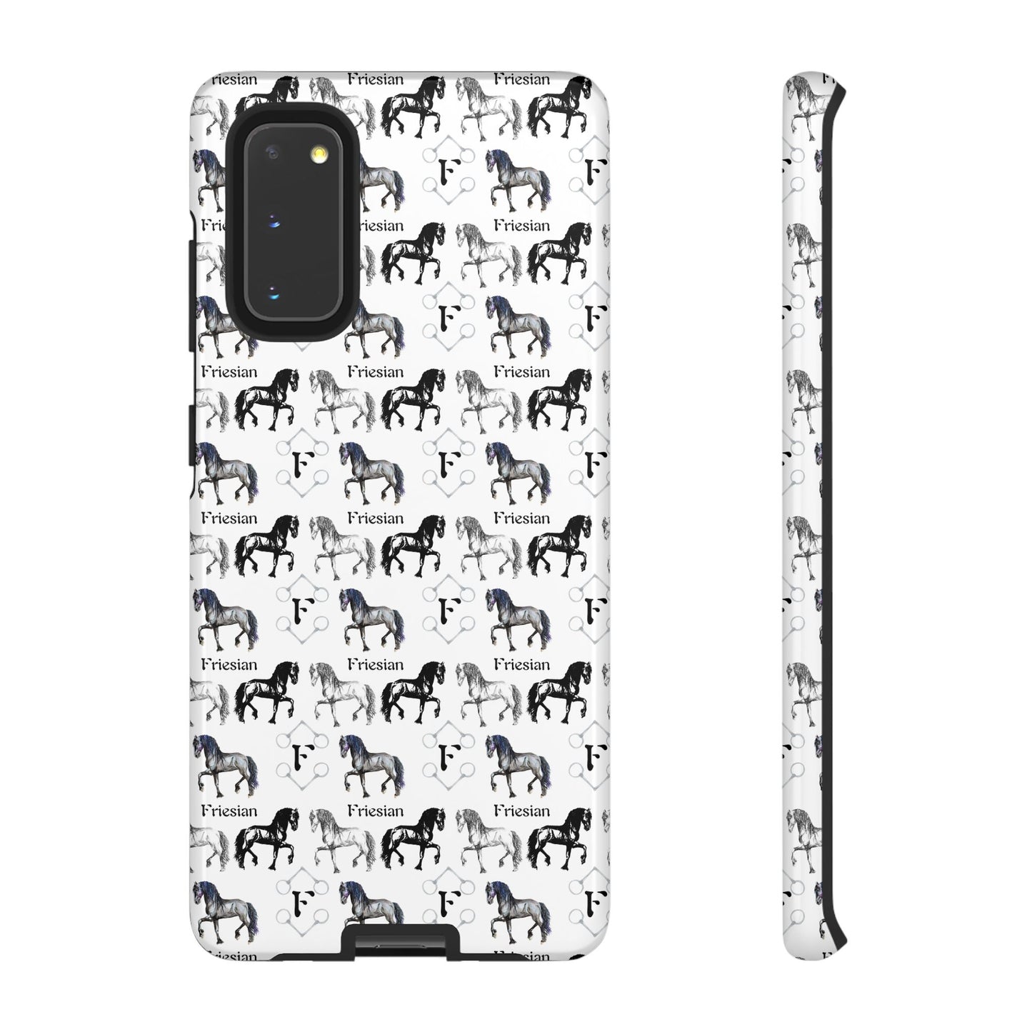 F is for Friesian Tough Phone Case